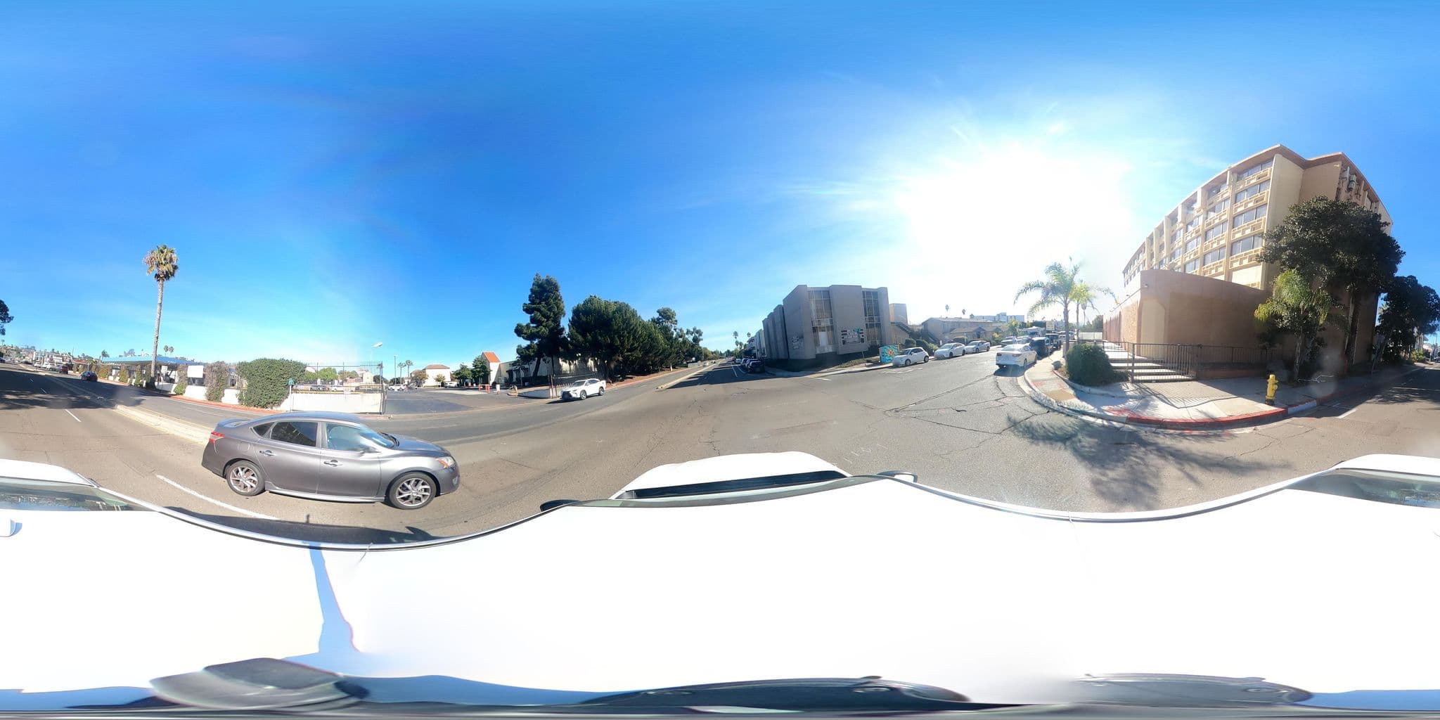 Street view near The Consulate Hotel, San Diego