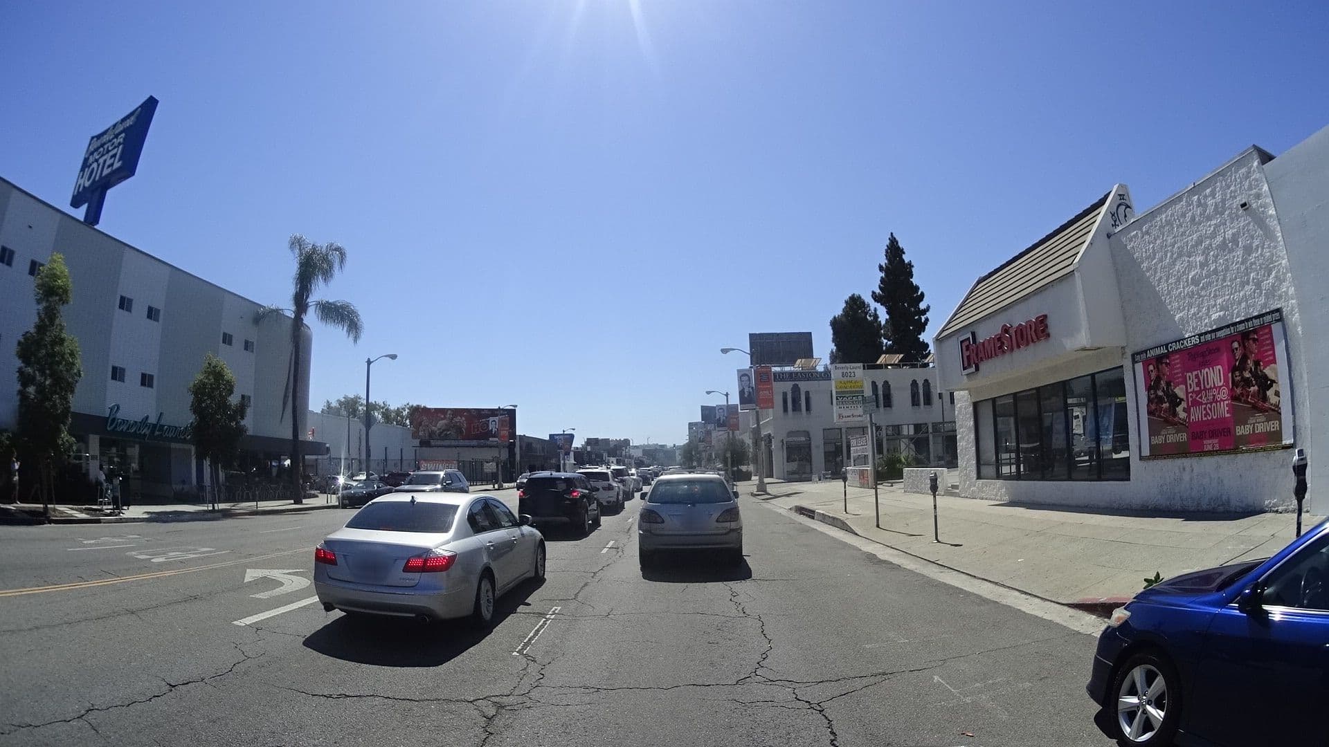 Street view near Beverly Laurel Motor Hotel, Beverly Hills — © mly_la (CC BY-SA · Mapillary)