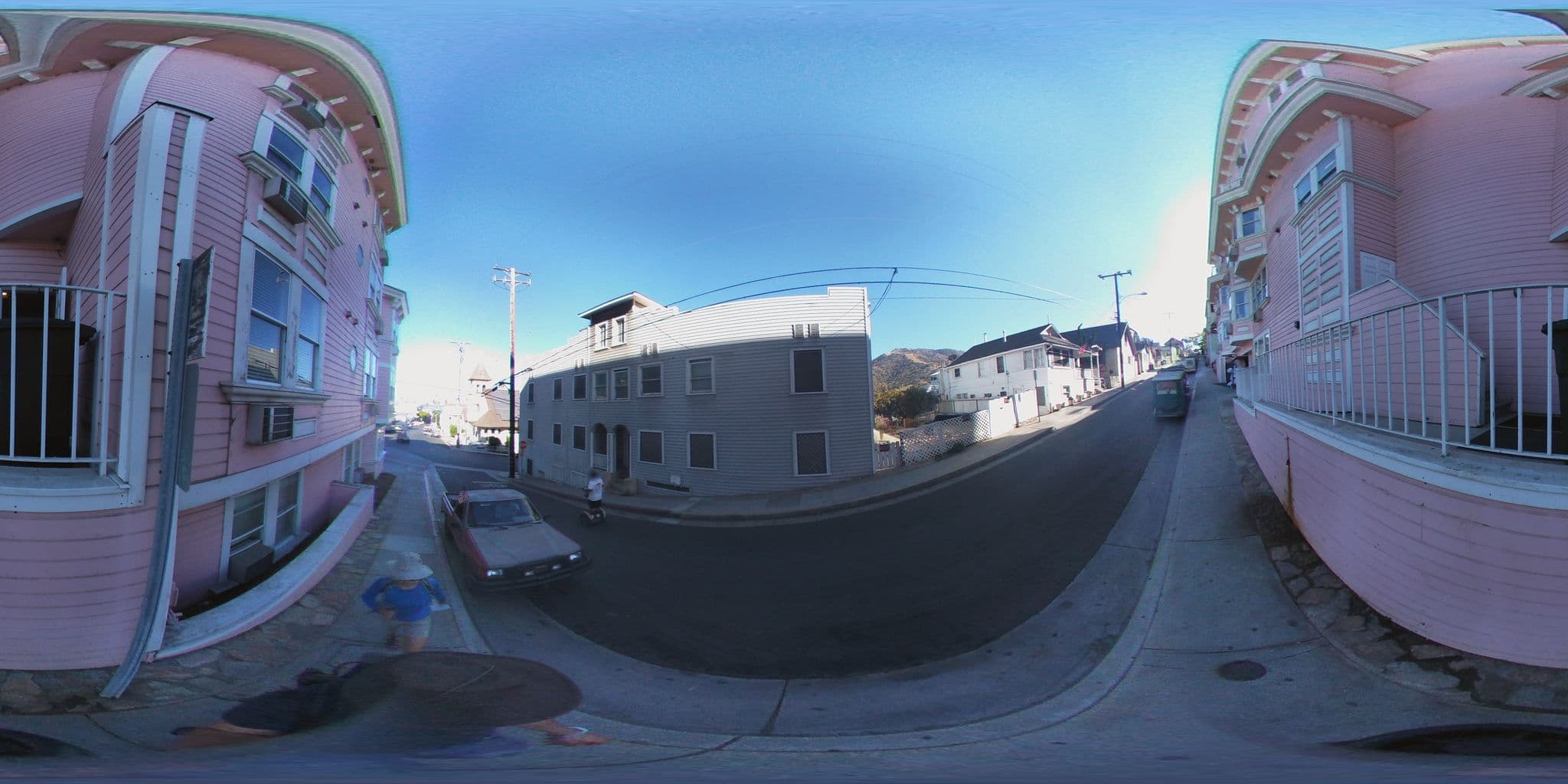 Street view near Hotel St. Lauren, San Pedro — © jimthoburn (CC BY-SA · Mapillary)