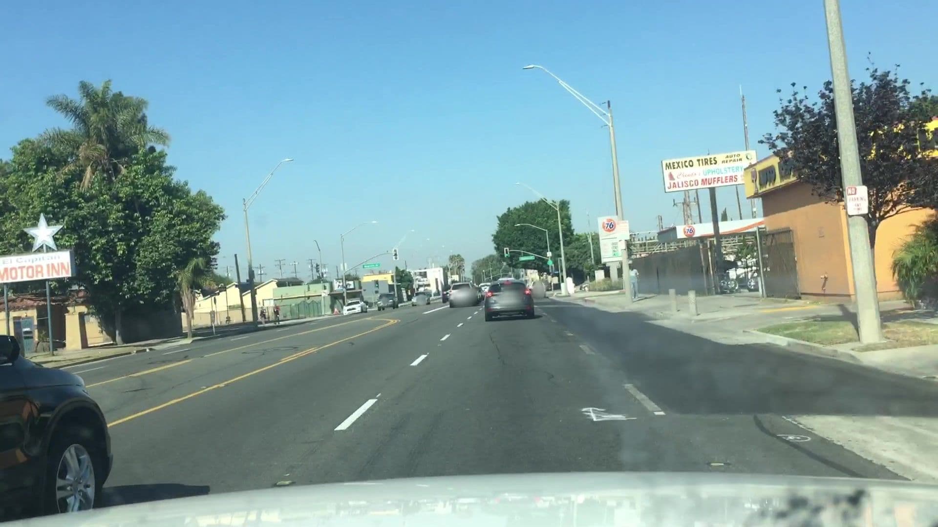 Street view near Tower Motel, Long Beach — © lvl5 (CC BY-SA · Mapillary)
