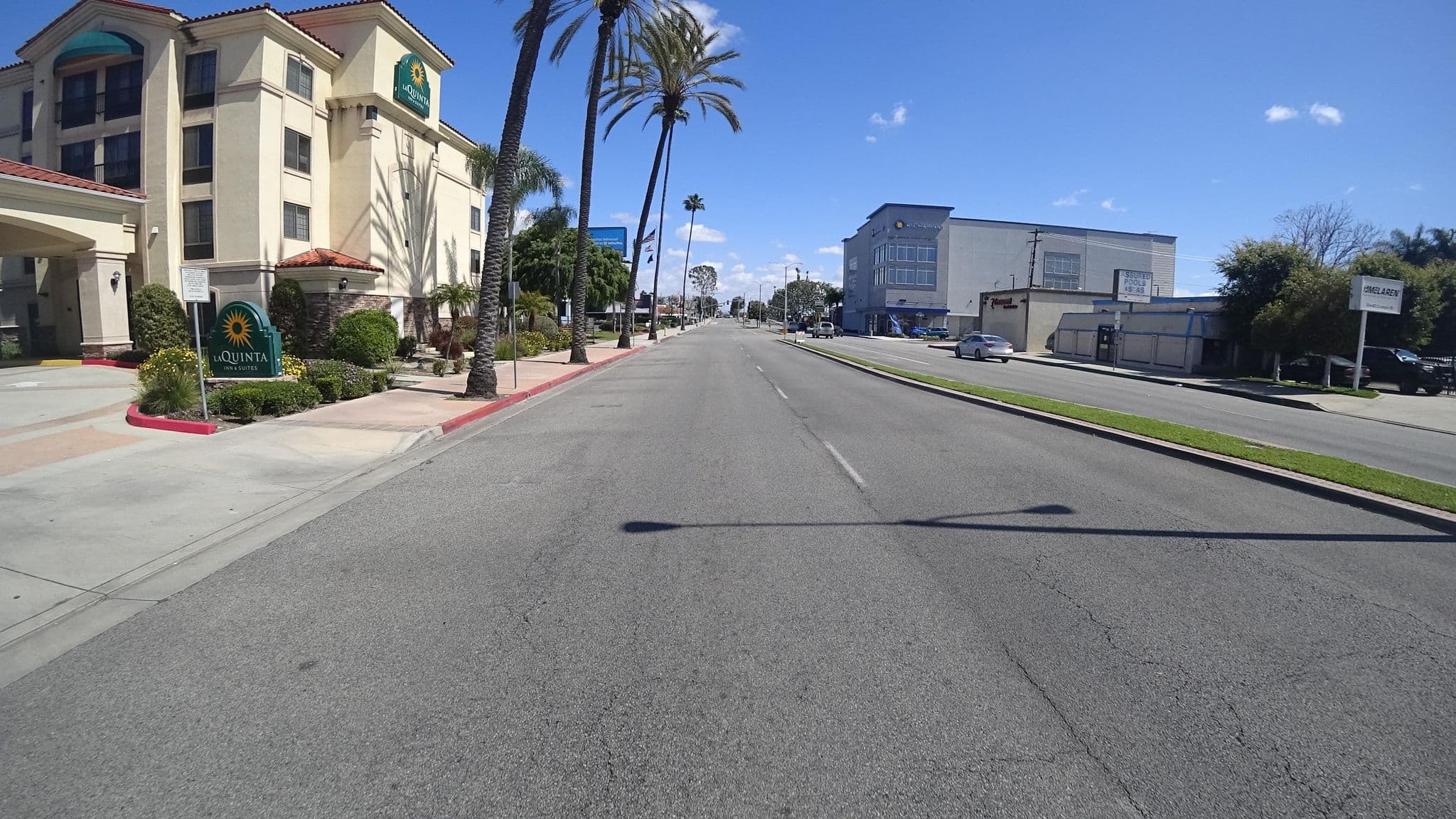 Street view near La Quinta Inn, Hawaiian Gardens — © marker_geo (CC BY-SA · Mapillary)