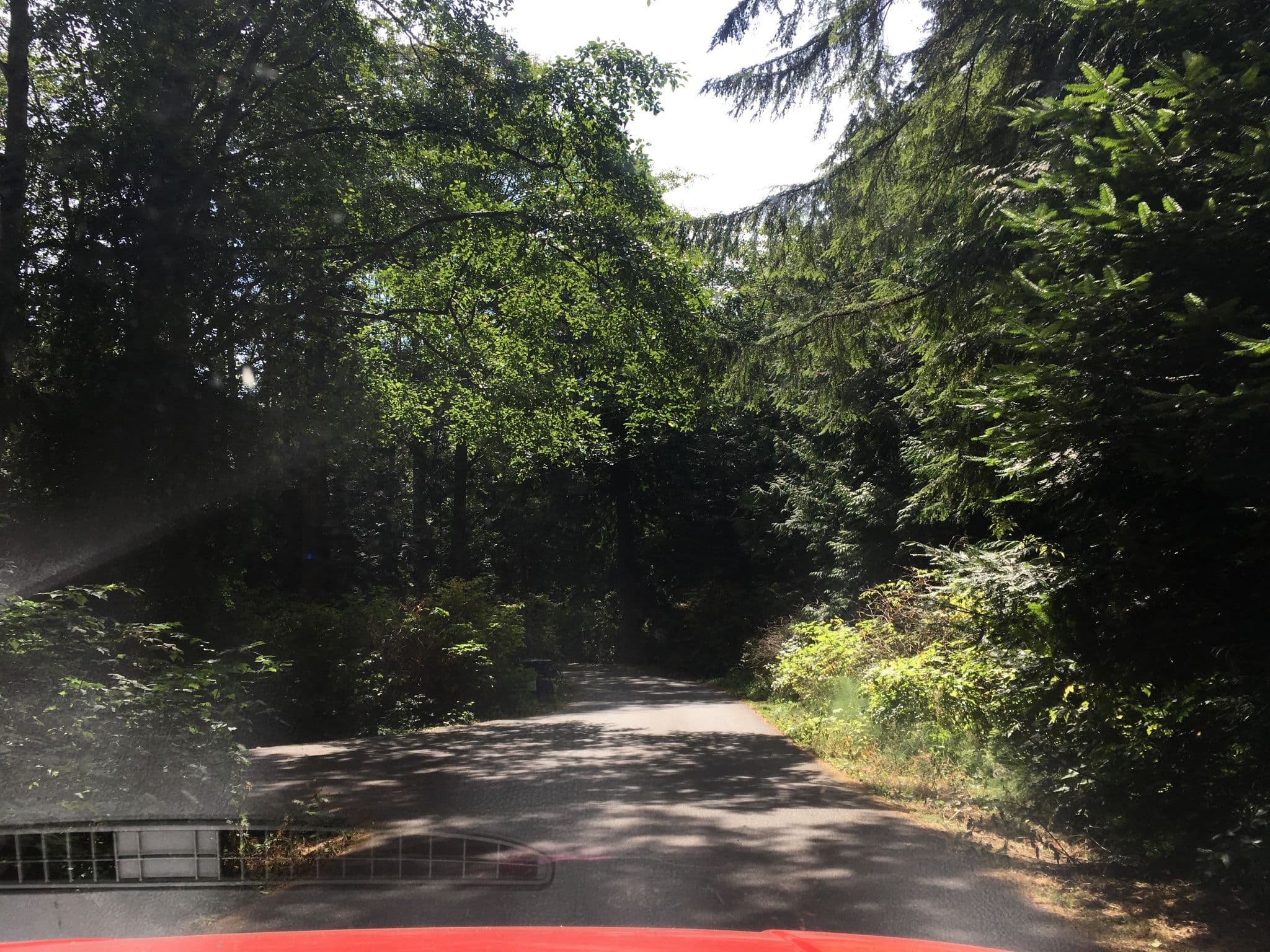 Street view near Larrabee State Park Campground, Bellingham — © almccon (CC BY-SA · Mapillary)