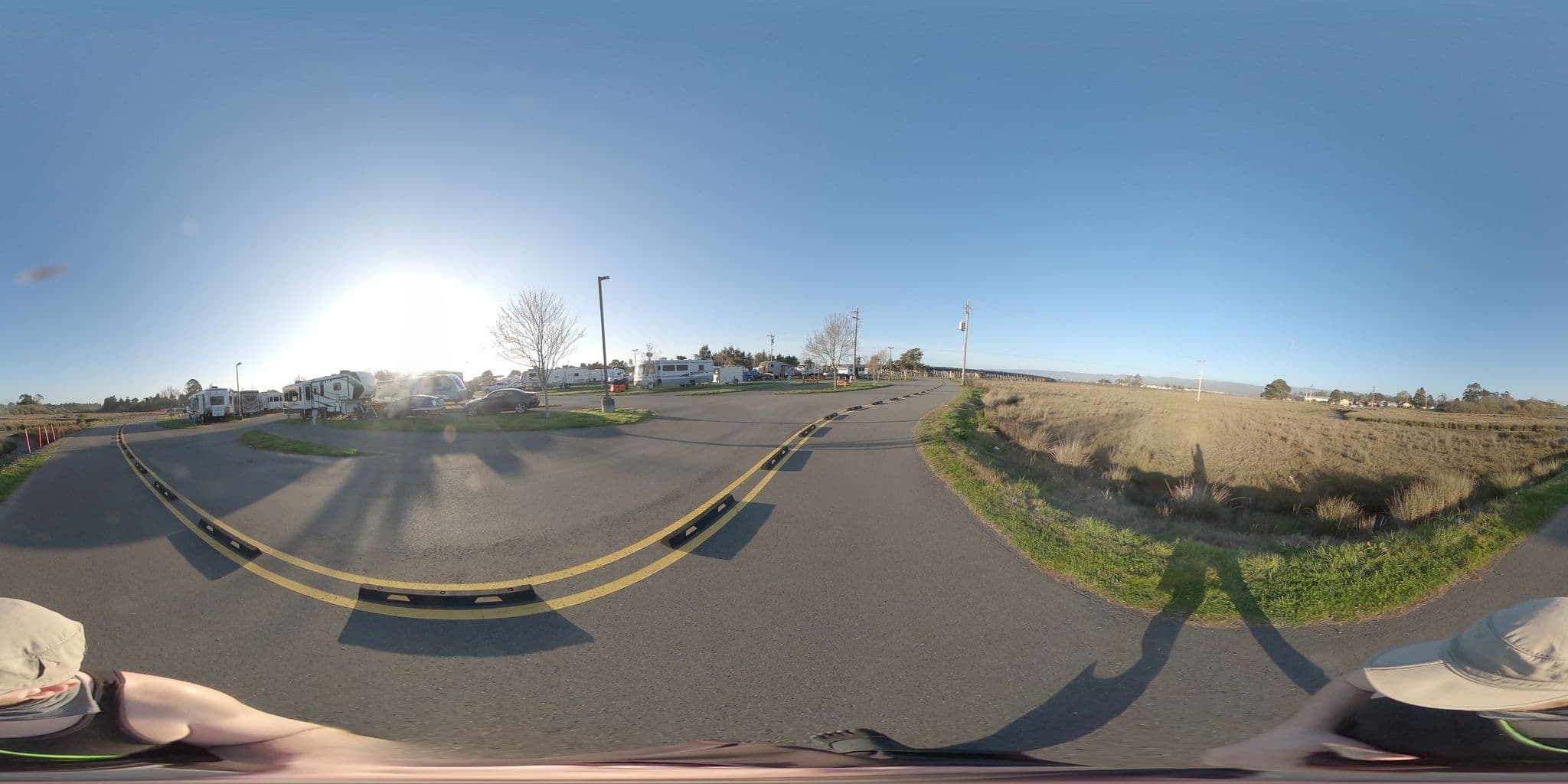 Street view near Shoreline RV Park, Eureka — © jesseakaraccoon (CC BY-SA · Mapillary)