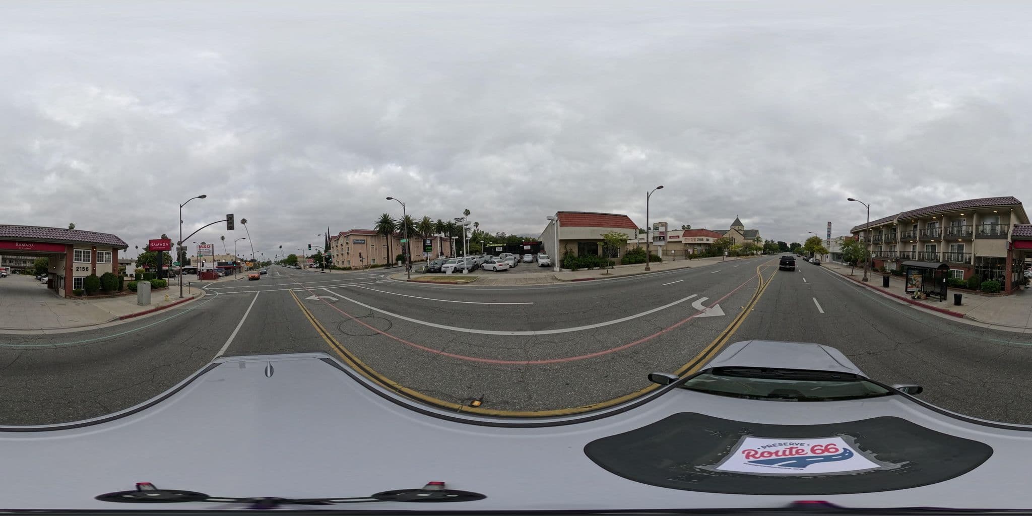 Street view near Ramada Pasadena, San Marino — © nthp_gis (CC BY-SA · Mapillary)