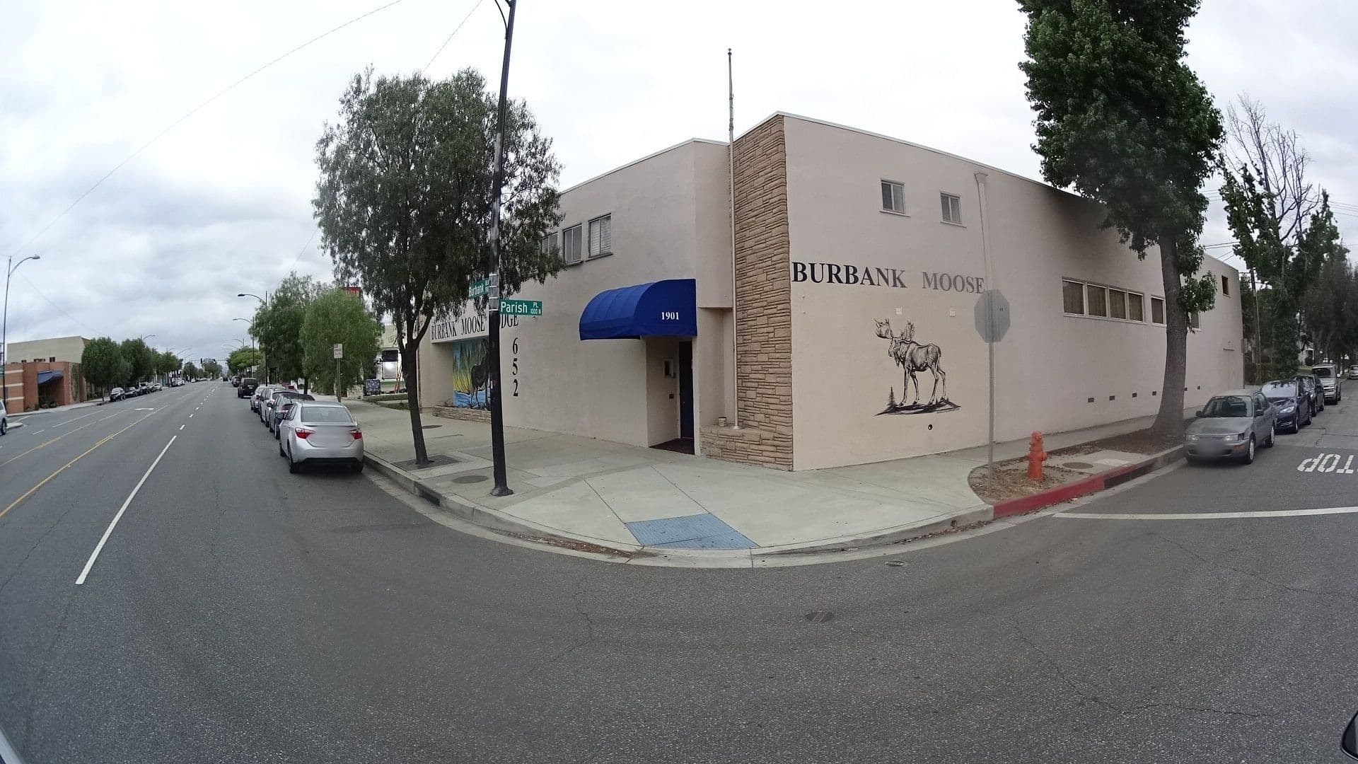 Street view near Burbank Moose Lodge, Burbank — © mly_la (CC BY-SA · Mapillary)