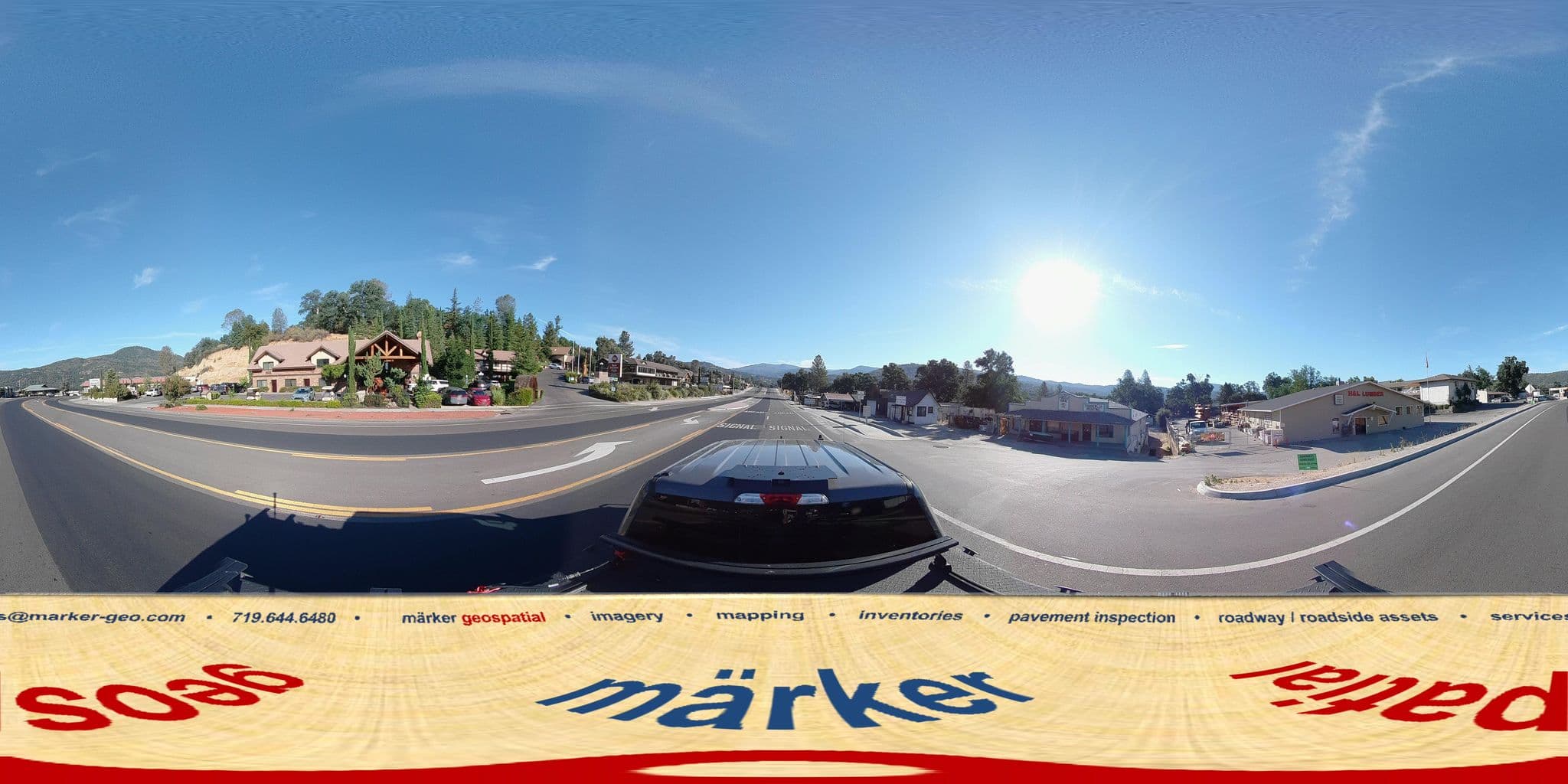 Street view near Yosemite Gateway Inn, Ahwahnee — © marker_geo (CC BY-SA · Mapillary)