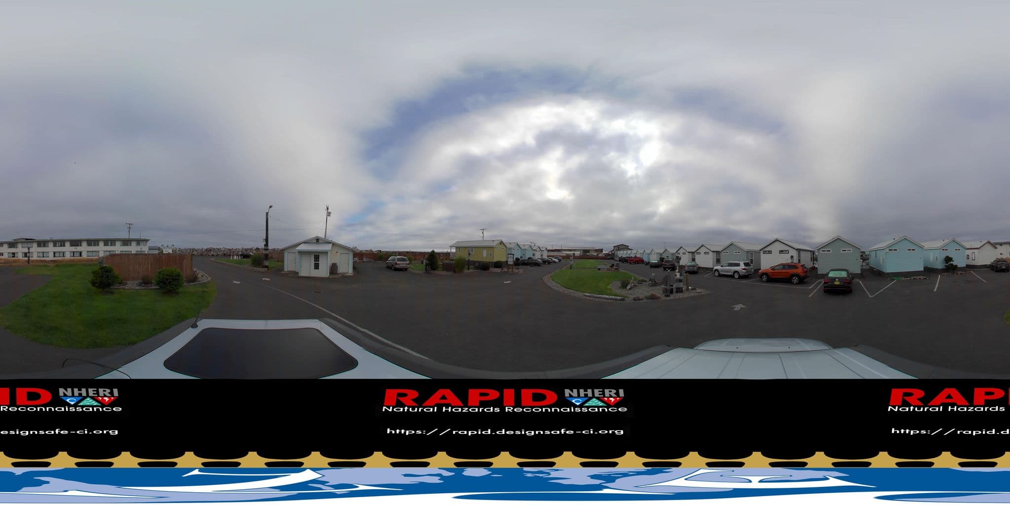 Street view near Westport Marina Cottages, Ocean Shores — © uwrapid (CC BY-SA · Mapillary)