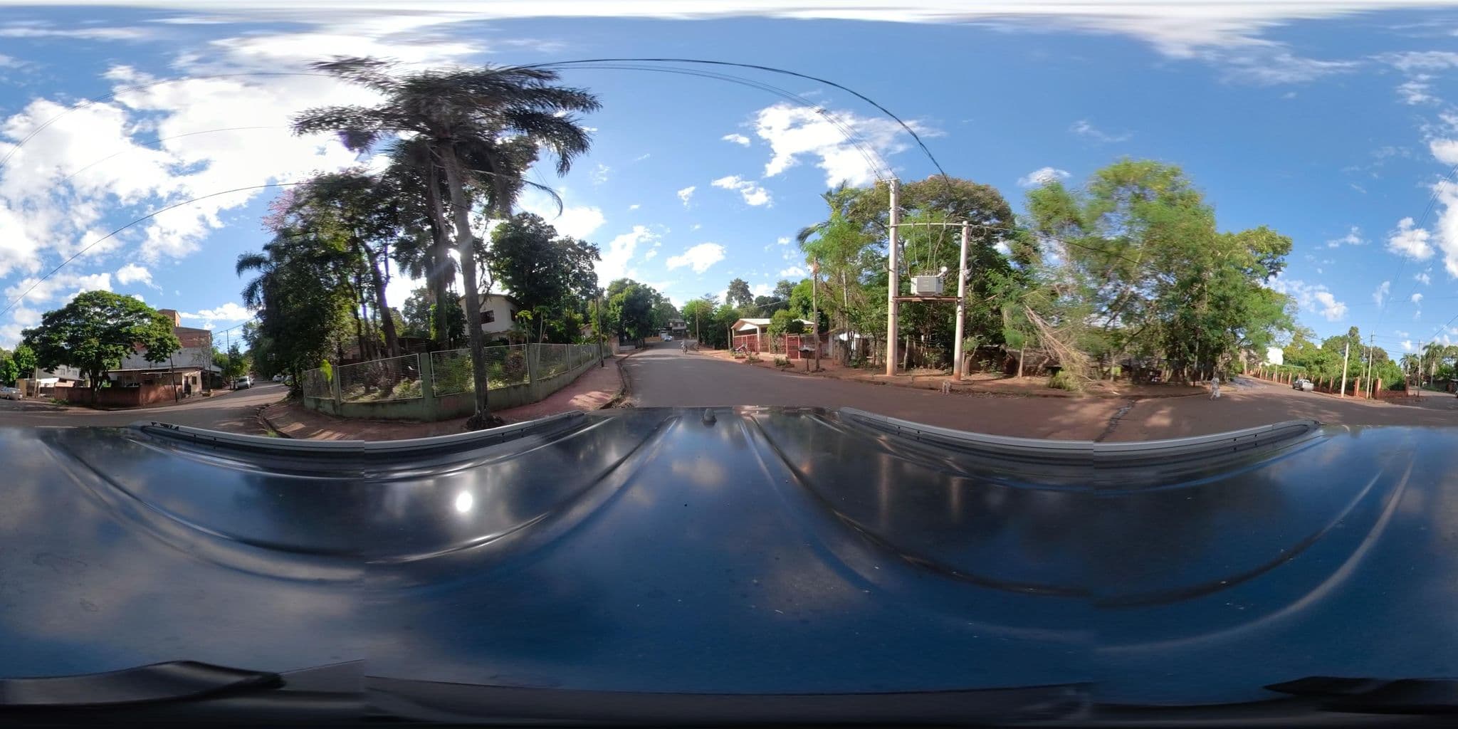 Street view near Trento apart, Puerto Iguazú