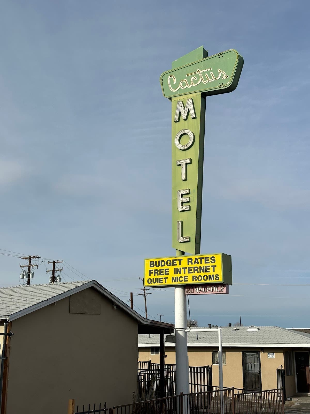 Cactus Motel, Motel in Barstow