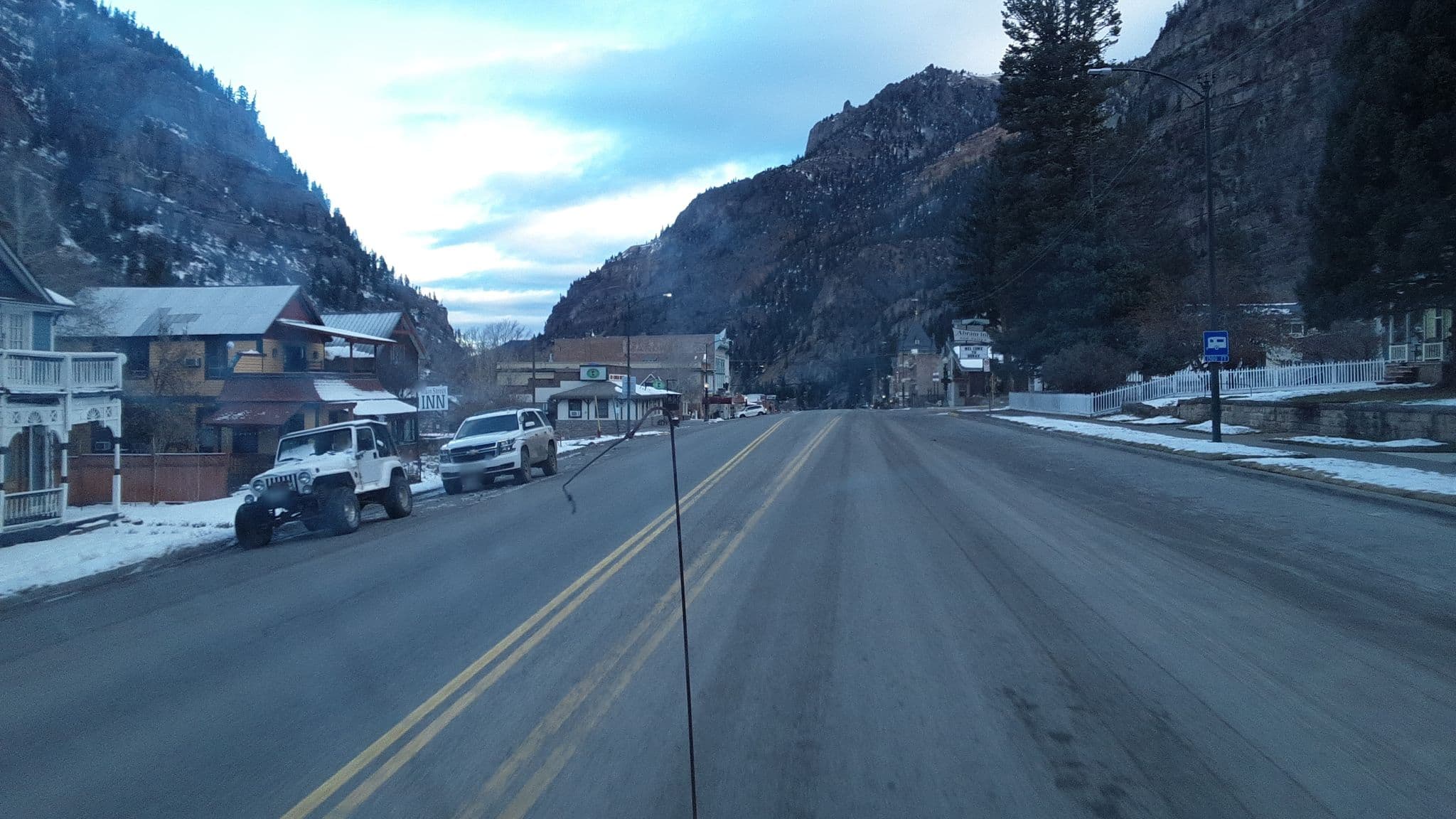 Street view near Ouray Main Street Inn and Miner's Cabin, Ouray — © jbthemilker (CC BY-SA · Mapillary)