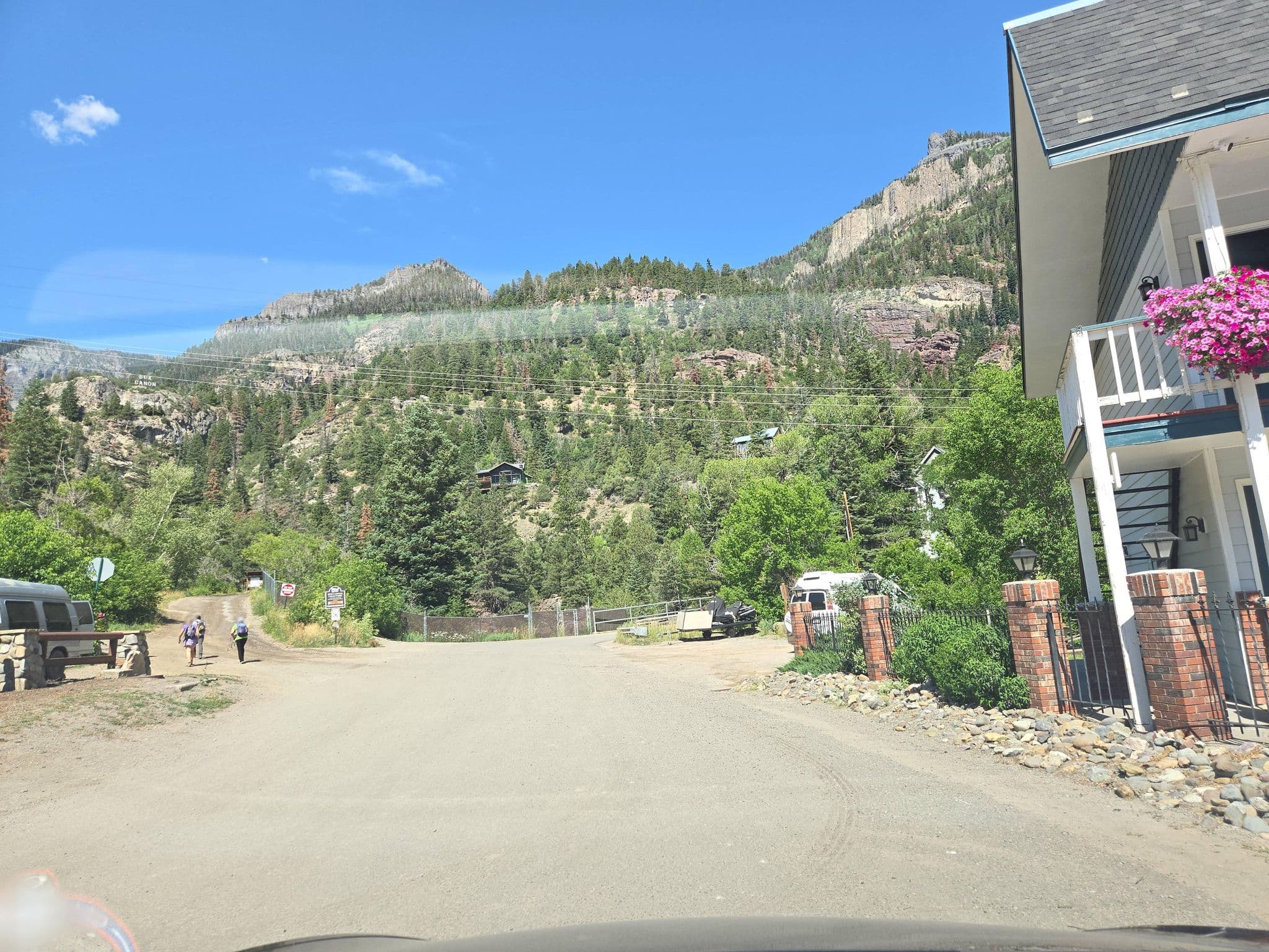 Street view near Ouray Victorian Inn, Ouray — © Montrose_Lyle (CC BY-SA · Mapillary)