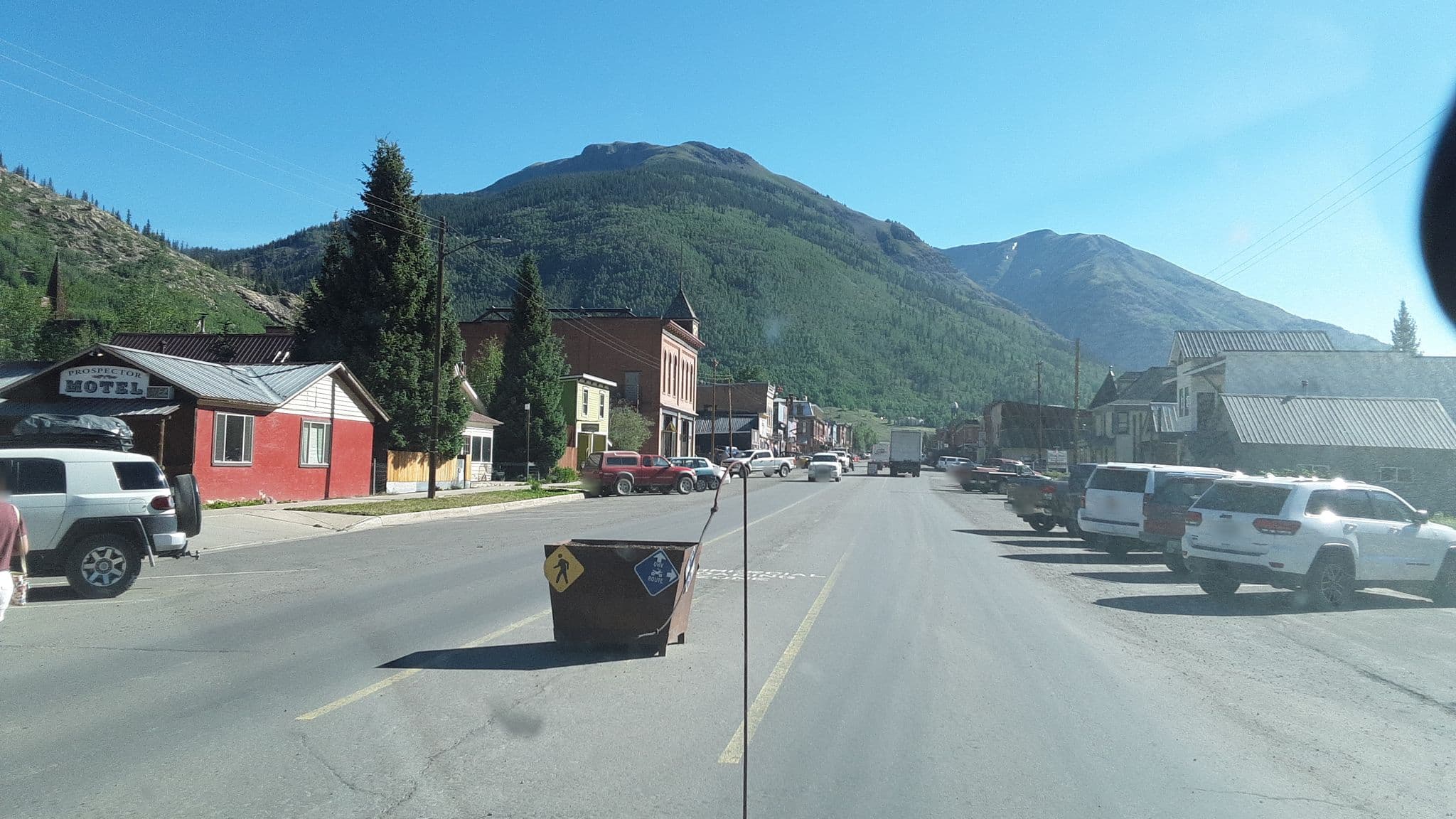 Street view near Prospector Motel, Telluride — © jbthemilker (CC BY-SA · Mapillary)