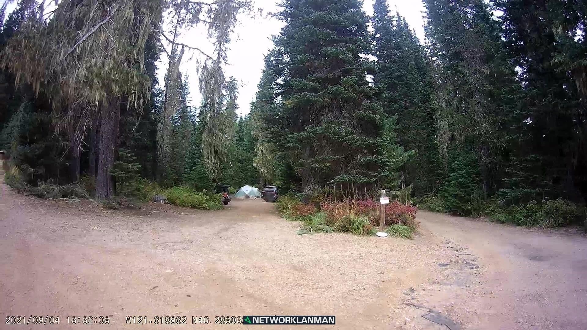 Street view near Olallie Lake Campground, White Salmon — © networklanman (CC BY-SA · Mapillary)