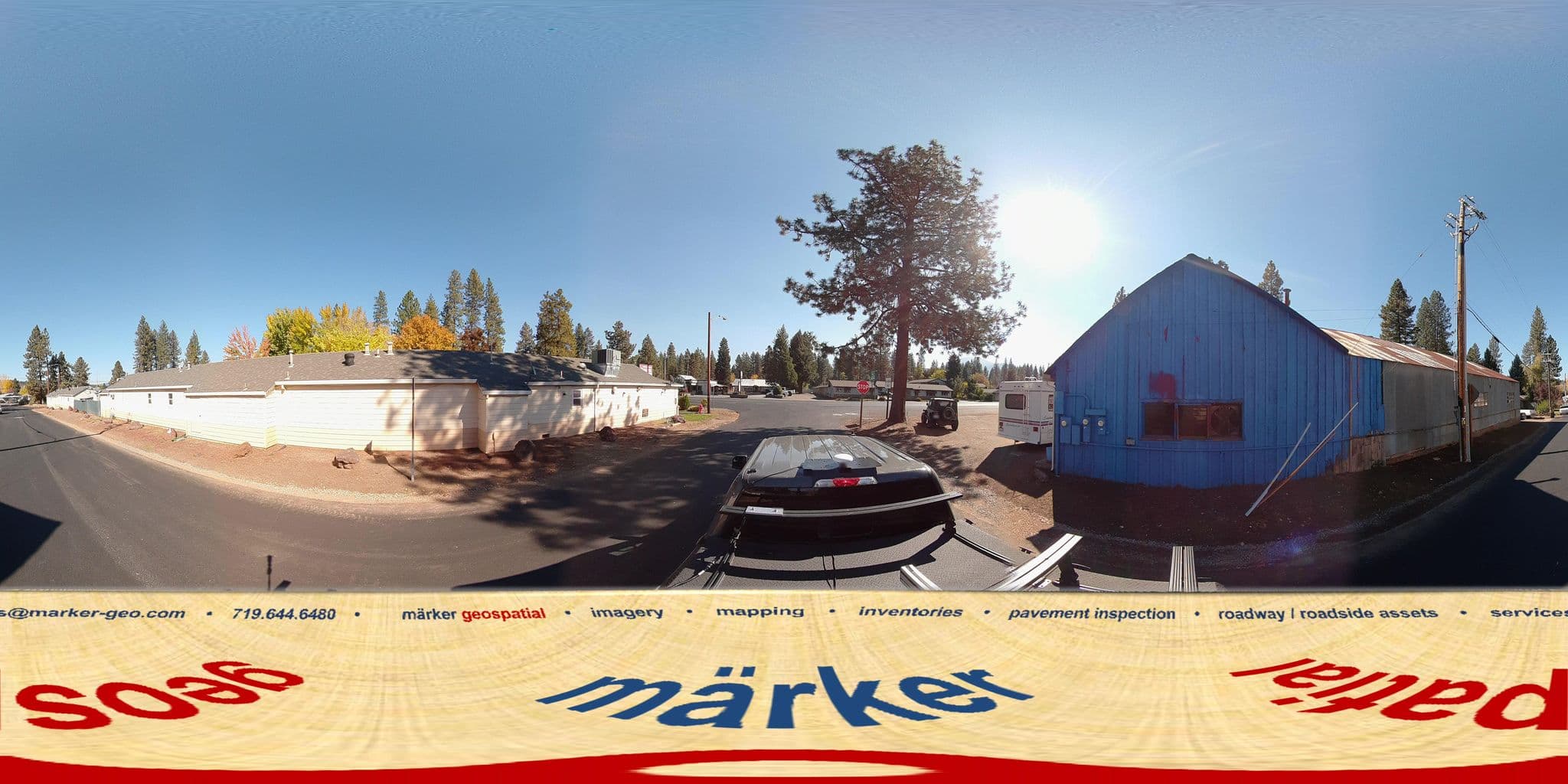 Street view near Shasta Pines Motel, Burney — © marker_geo1 (CC BY-SA · Mapillary)