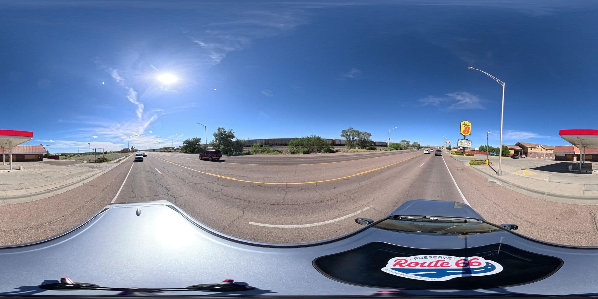 Street view near Super 8, Gallup — © nthp_gis (CC BY-SA · Mapillary)