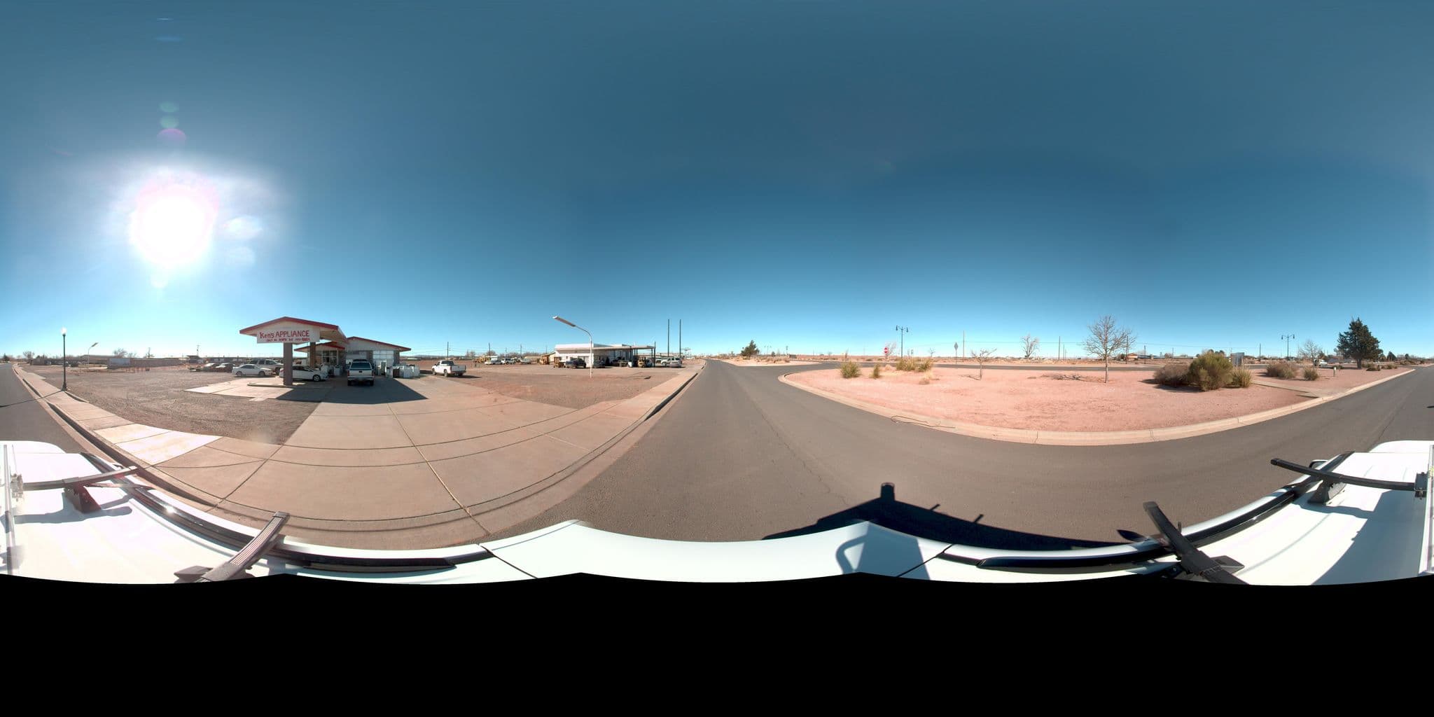 Street view near Americas Best Value Inn, Winslow — © rking (CC BY-SA · Mapillary)