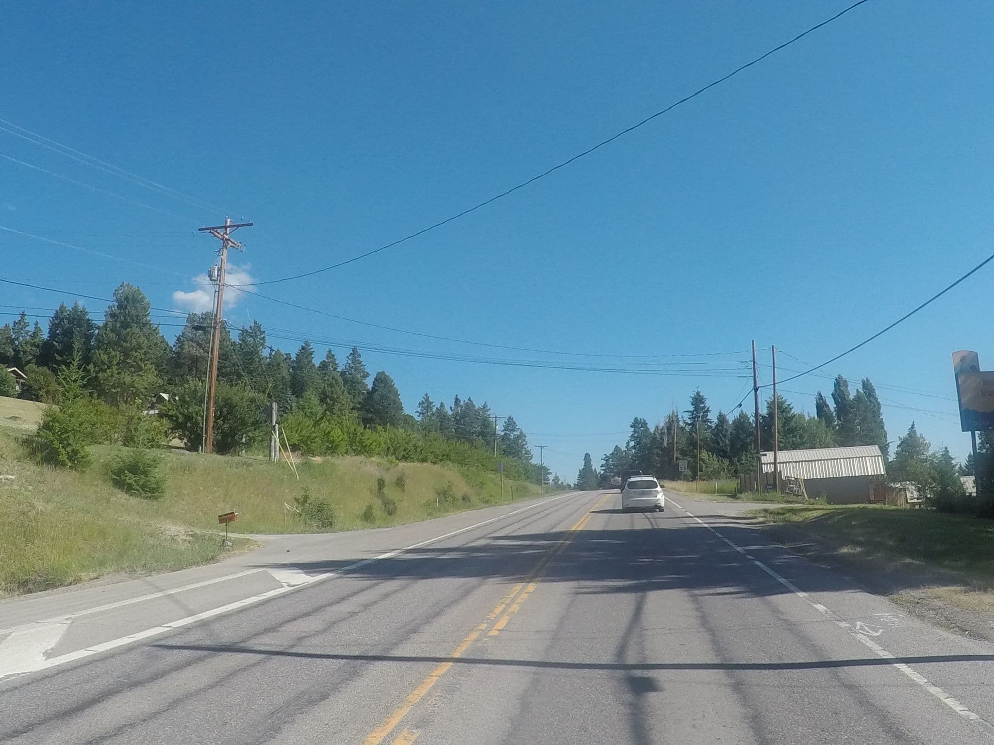 Street view near Sunrise Vista Inn, Bigfork — © chrisbeddow (CC BY-SA · Mapillary)