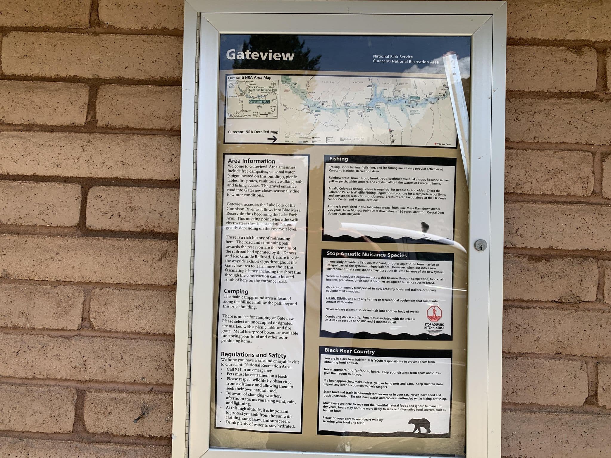 Street view near Gateview Campground, Gunnison — © kevinp2 (CC BY-SA · Mapillary)