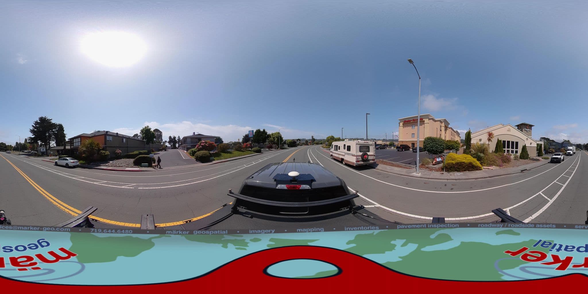 Street view near Comfort Inn Arcata-Humboldt Area, Arcata — © marker_geo1 (CC BY-SA · Mapillary)