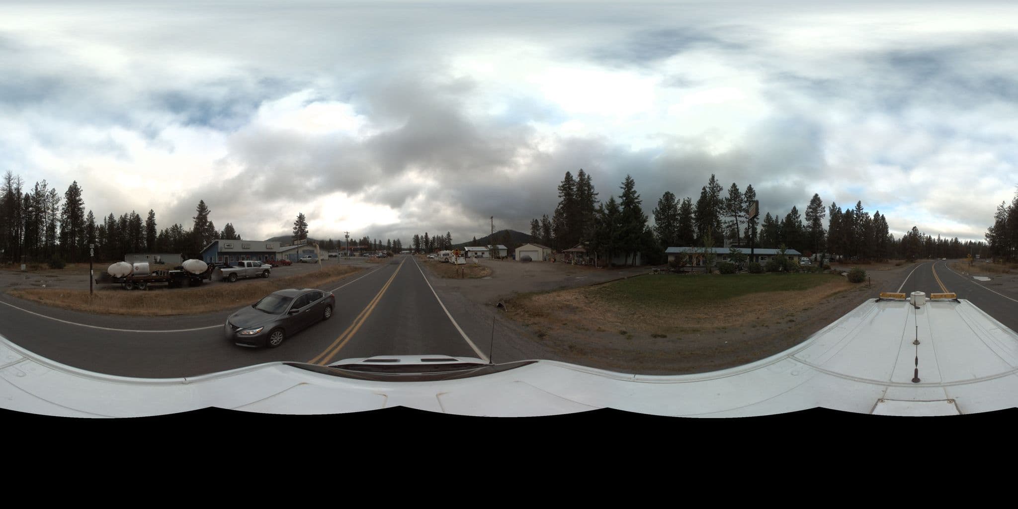 Street view near Loon Lake Motel, Chewelah — © jacksoe (CC BY-SA · Mapillary)