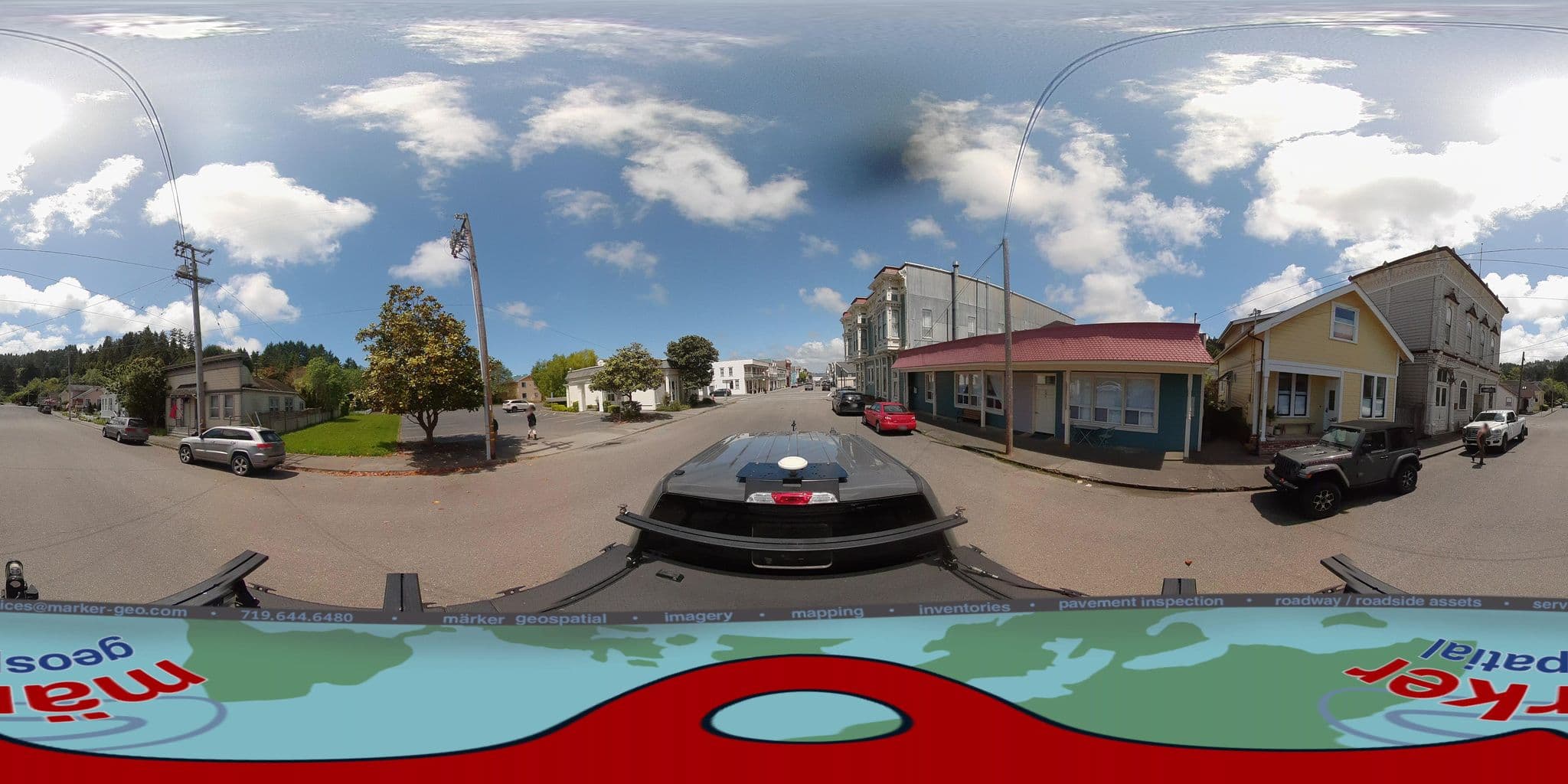 Street view near Victorian Inn, Fortuna — © marker_geo1 (CC BY-SA · Mapillary)