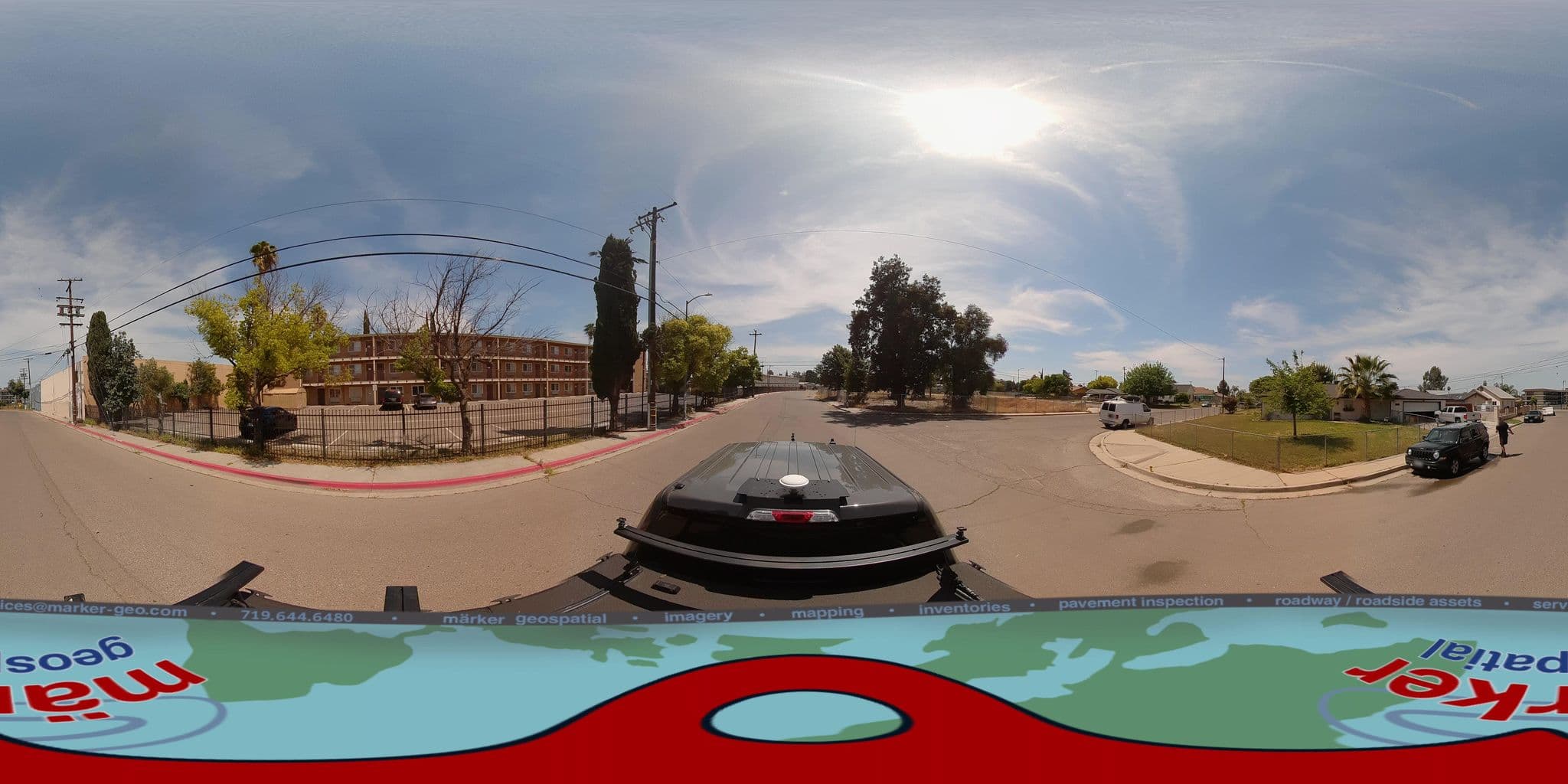 Street view near Welcome Inn, Fresno — © marker_geo1 (CC BY-SA · Mapillary)