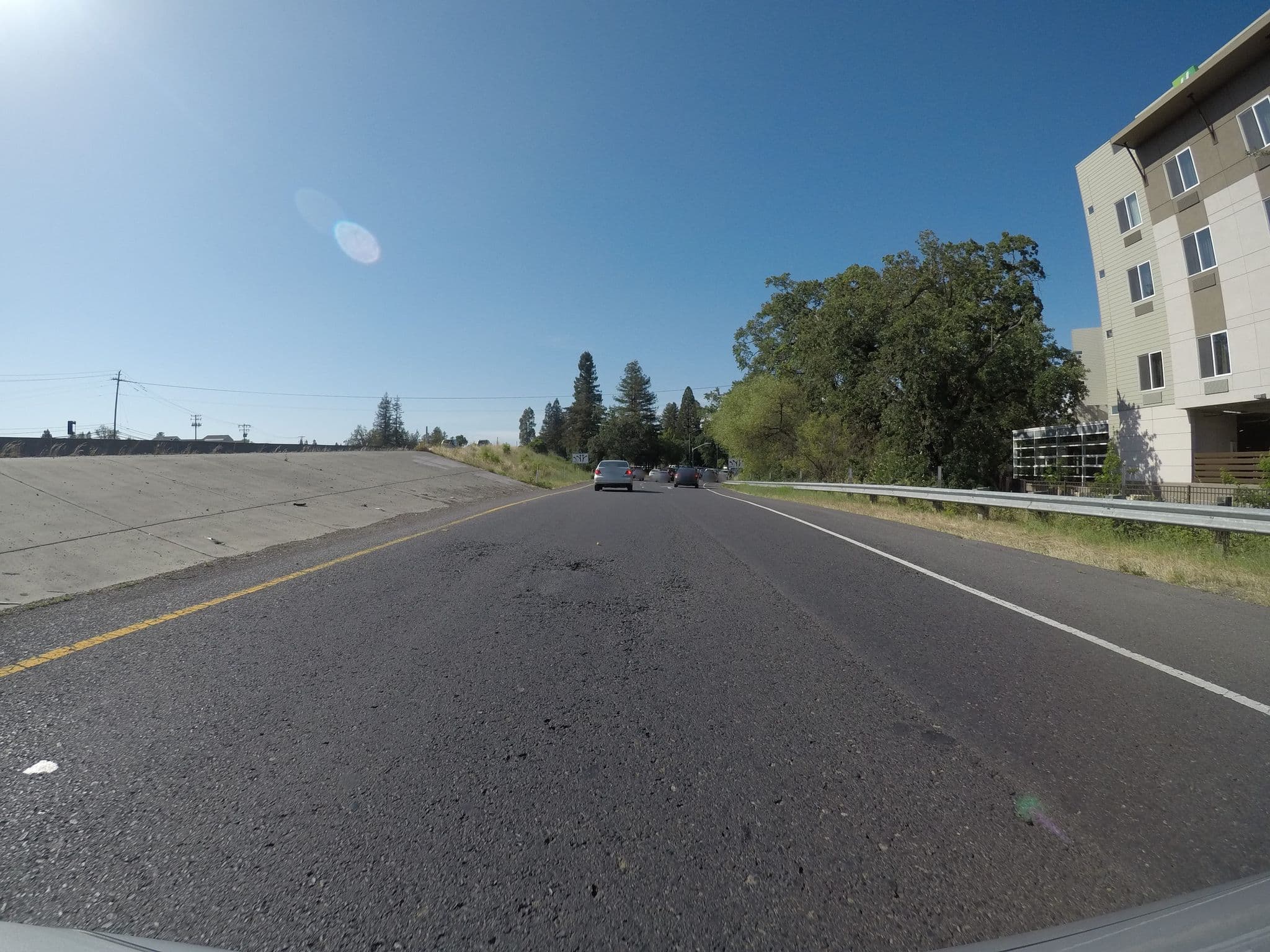 Street view near Holiday Inn Windsor - Wine Country, Larkfield-Wikiup — © chrisbeddow (CC BY-SA · Mapillary)