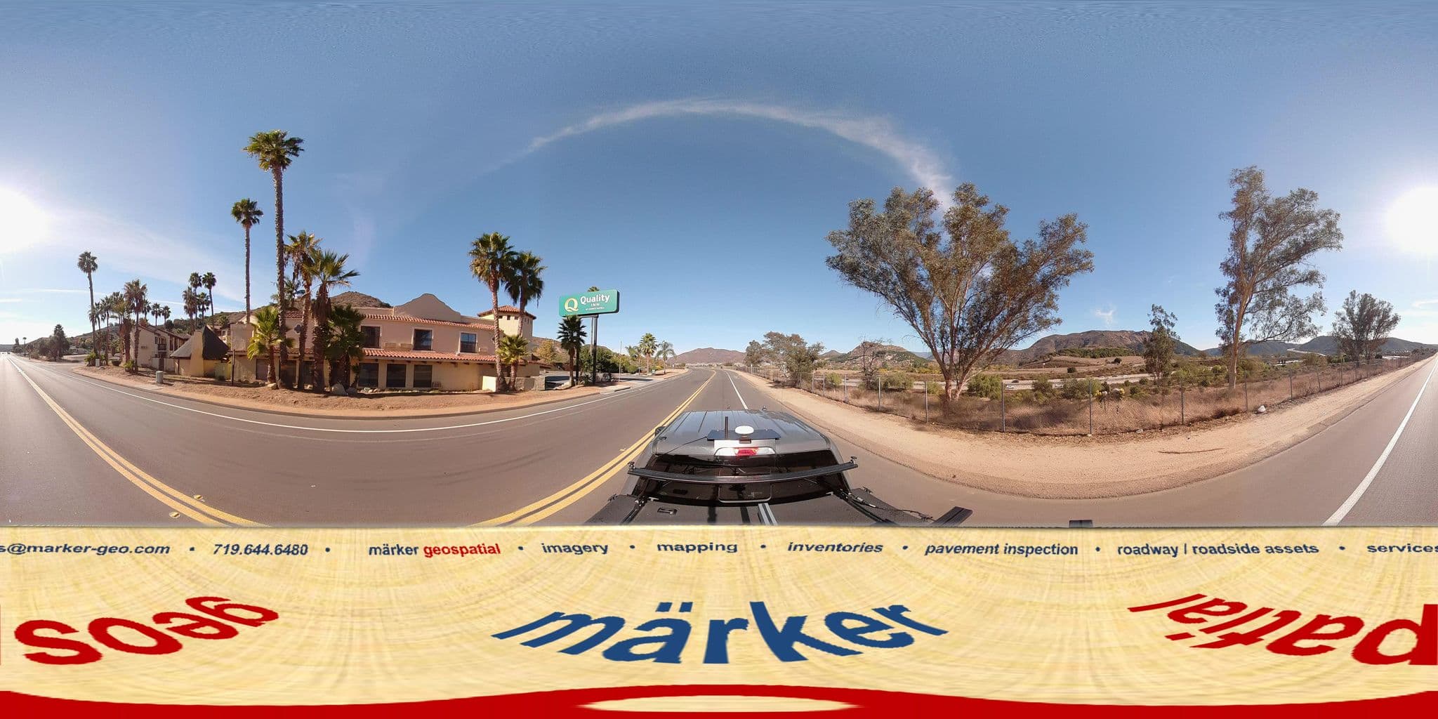 Street view near Quality Inn Fallbrook I-15 1, Bonsall — © marker_geo1 (CC BY-SA · Mapillary)