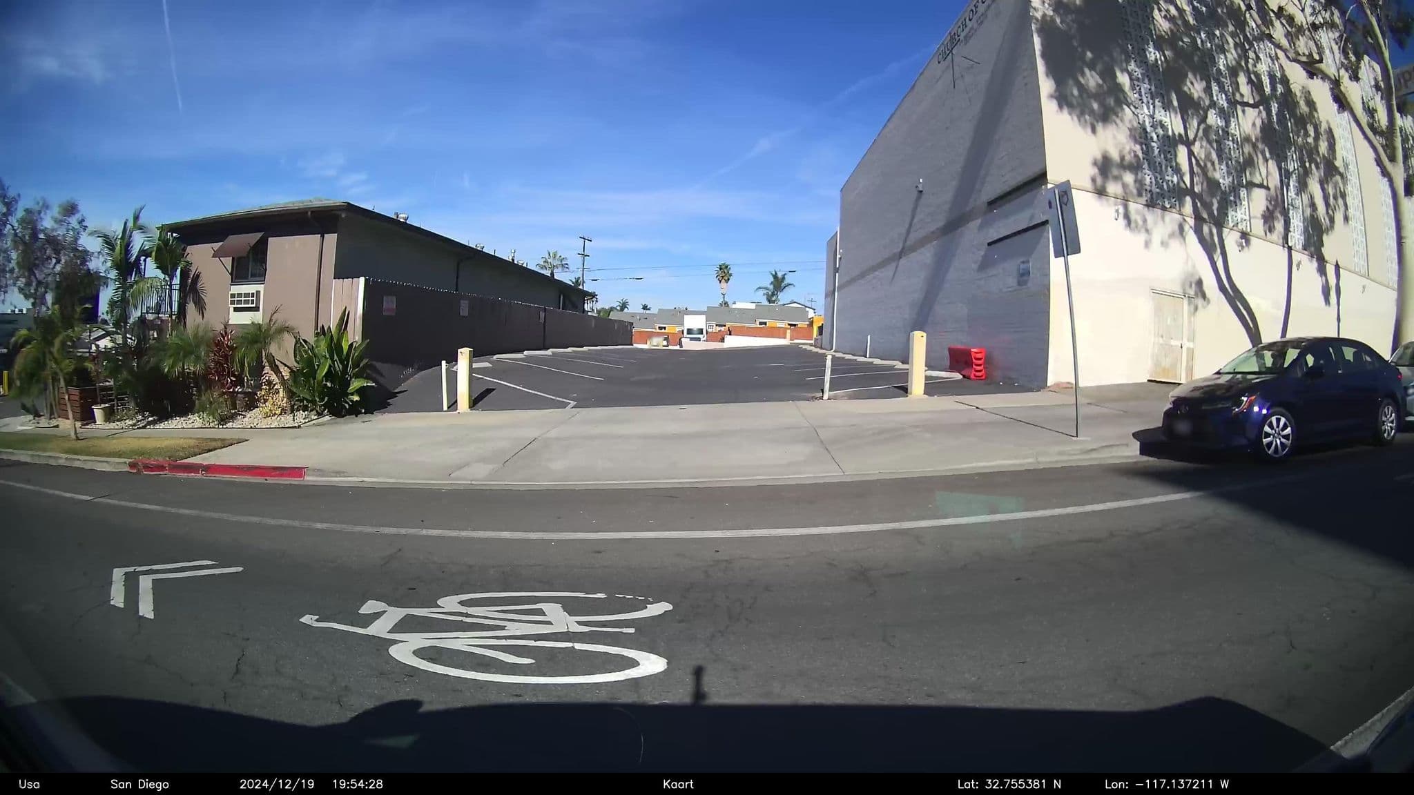 Street view near Berkshire Motor Hotel, San Diego