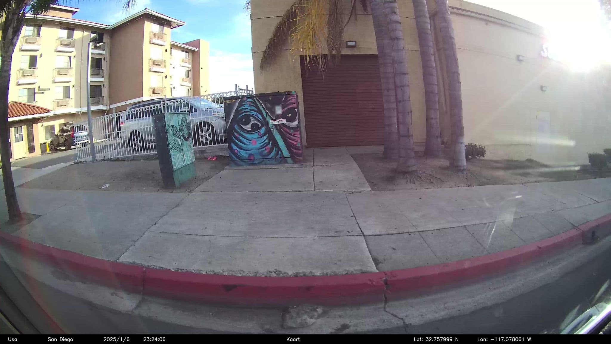 Street view near Travel Time Motel, Lemon Grove — © GoProMAX3M (CC BY-SA · Mapillary)