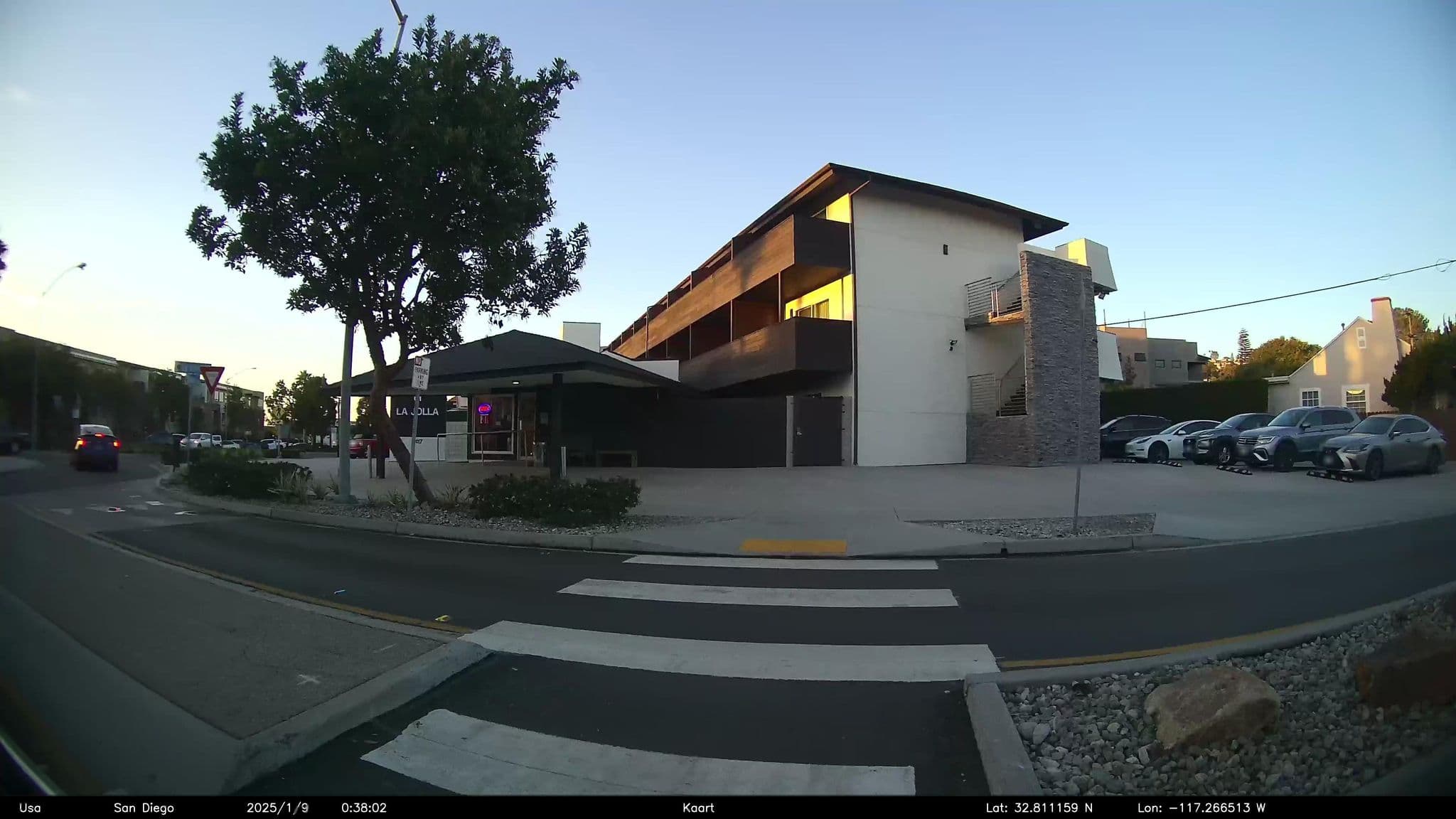 Street view near La Jolla Biltmore Motel, La Jolla — © GoProMAX3M (CC BY-SA · Mapillary)
