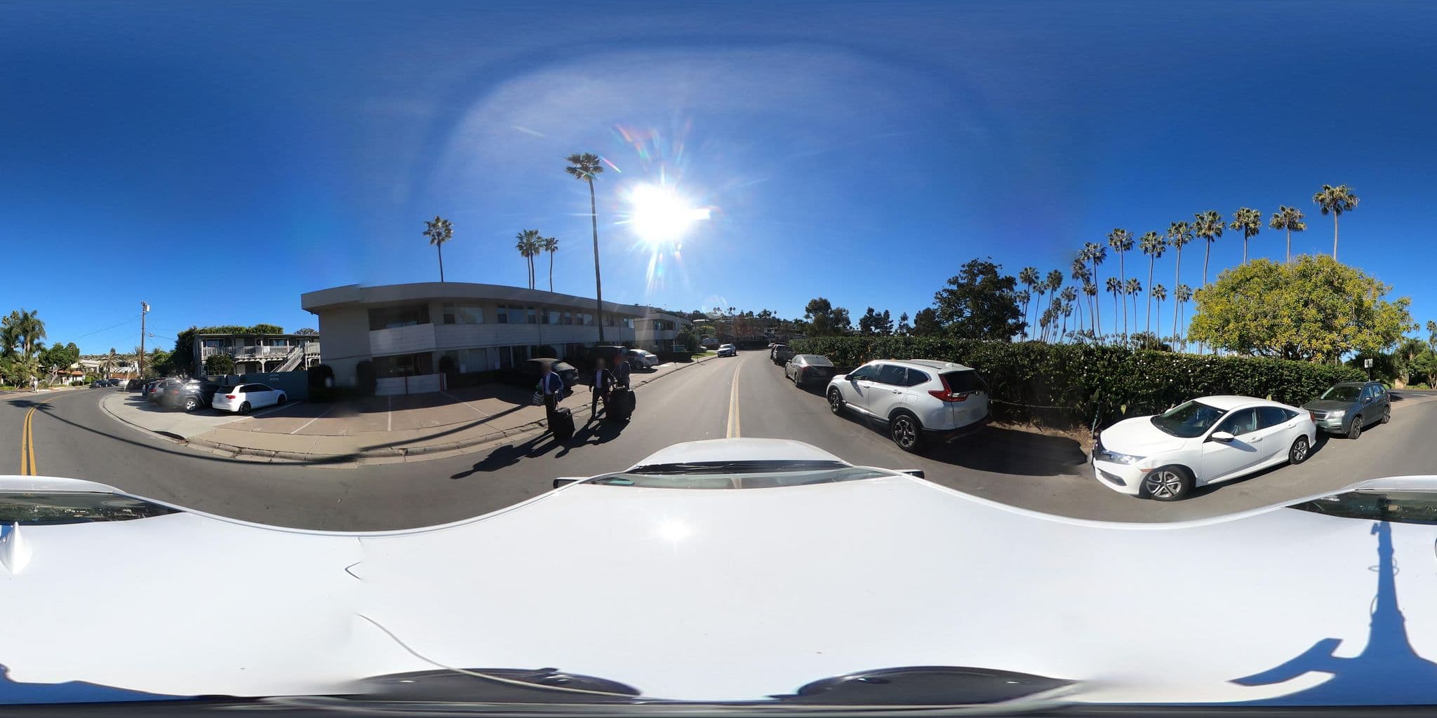 Street view near La Jolla Riviera Inn, La Jolla — © GoProMAX3M (CC BY-SA · Mapillary)