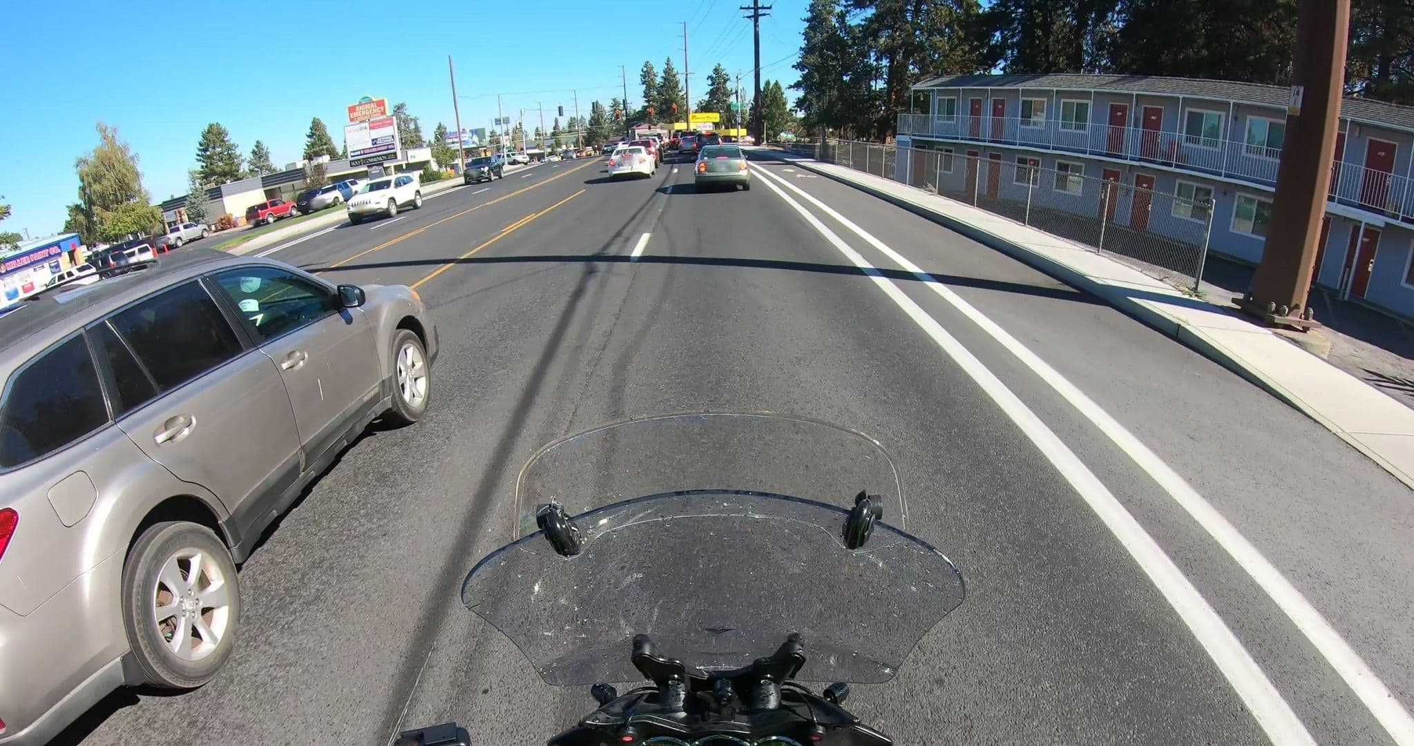 Street view near Budget Inn, Bend — © networklanman (CC BY-SA · Mapillary)