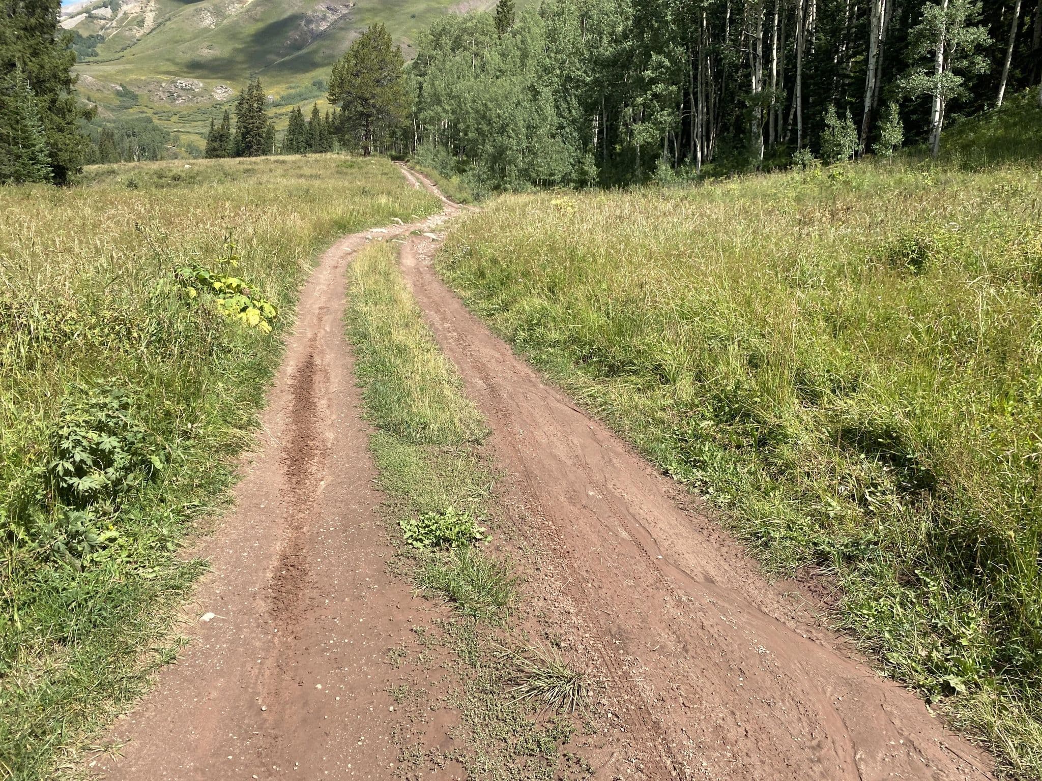 Street view near Campsite WB 7, Crested Butte — © derricknehrenberg (CC BY-SA · Mapillary)