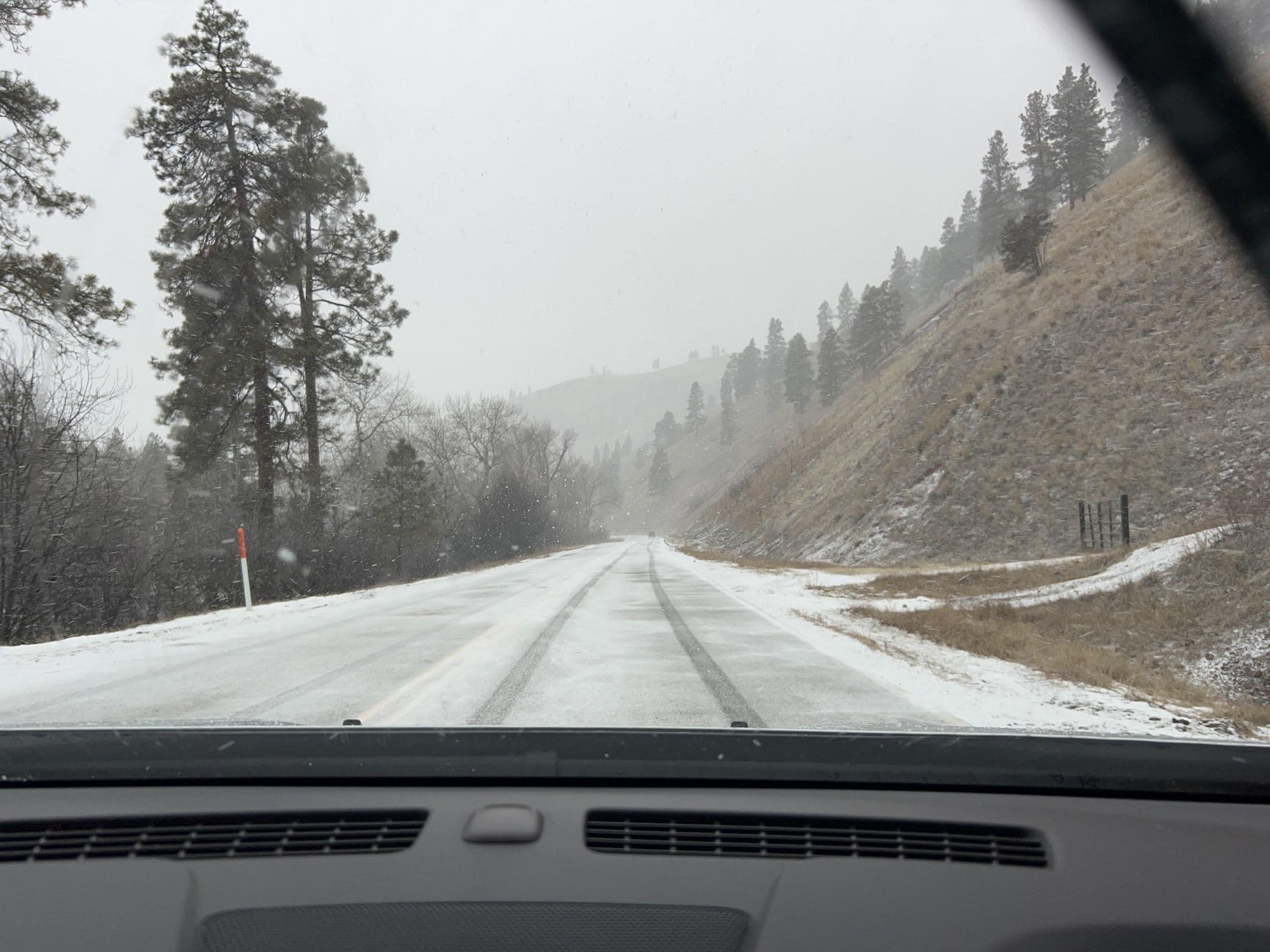 Street view near Bearmouth RV Park, Bonner-West Riverside — © whitecotton (CC BY-SA · Mapillary)