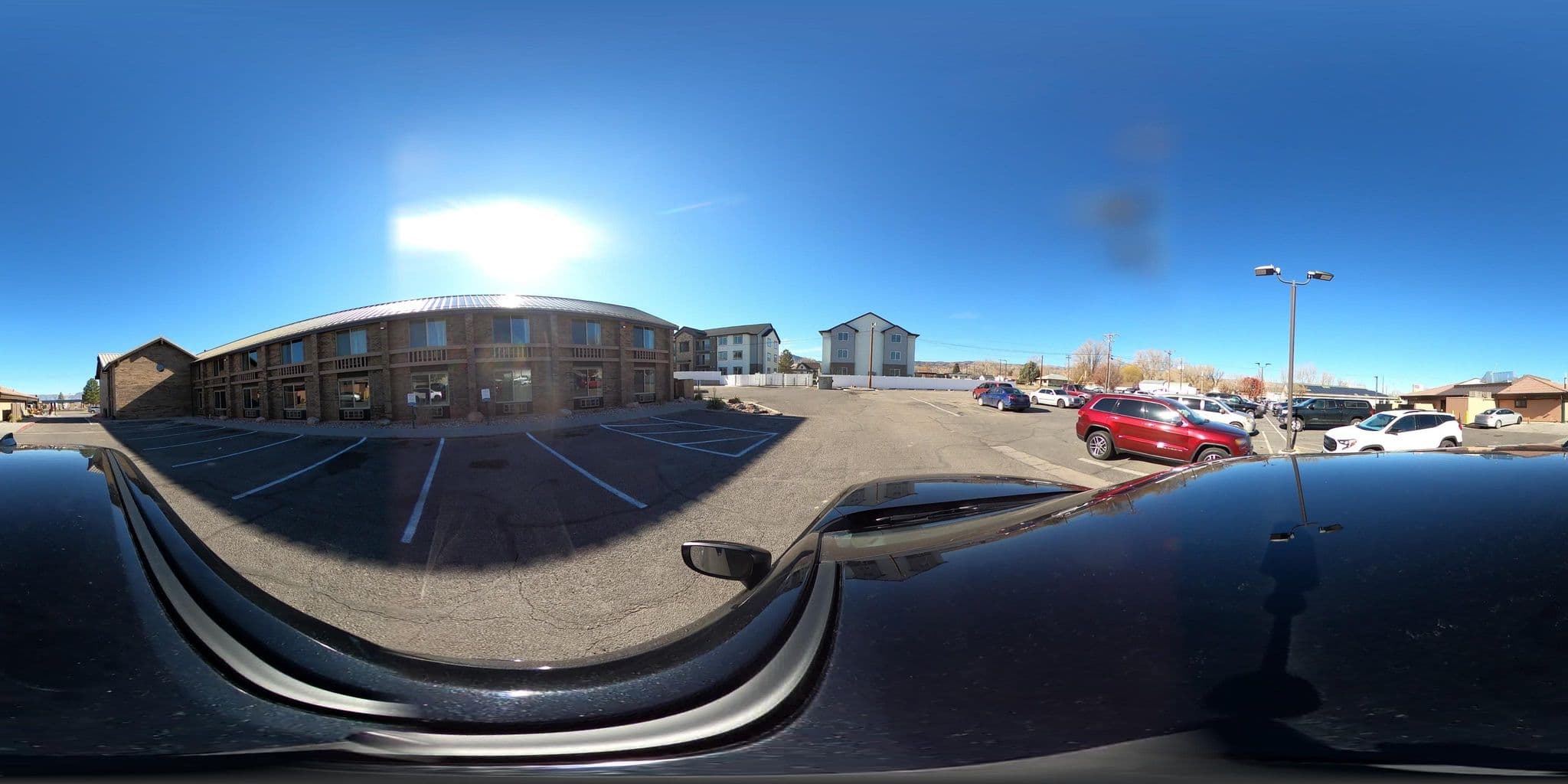 Street view near Quality Inn, Centerfield — © eneerhut (CC BY-SA · Mapillary)