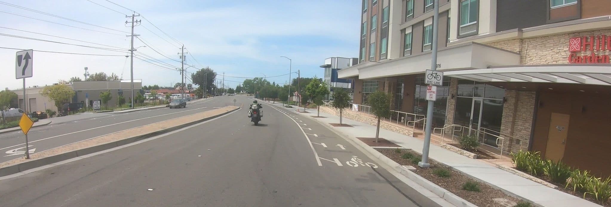 Street view near Hilton Garden Inn Fremont Milpitas, Milpitas — © networklanman (CC BY-SA · Mapillary)