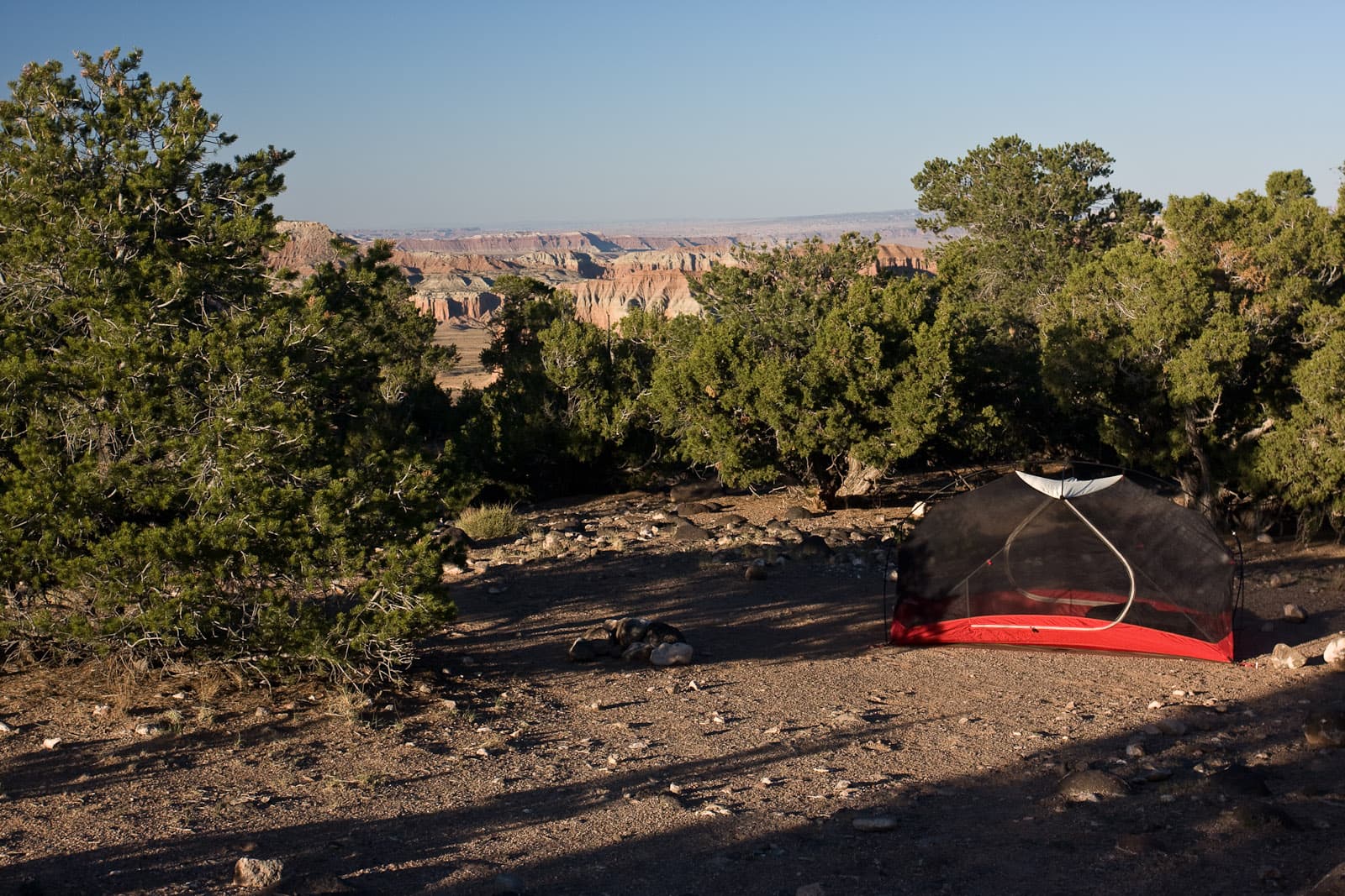 Cathedral Valley Campground (via Wikimedia Commons, CC BY-SA 2.0)
