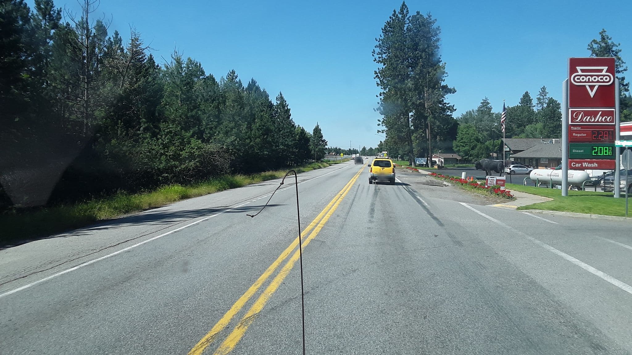 Street view near Grizzly Lodge, Rathdrum — © jbthemilker (CC BY-SA · Mapillary)