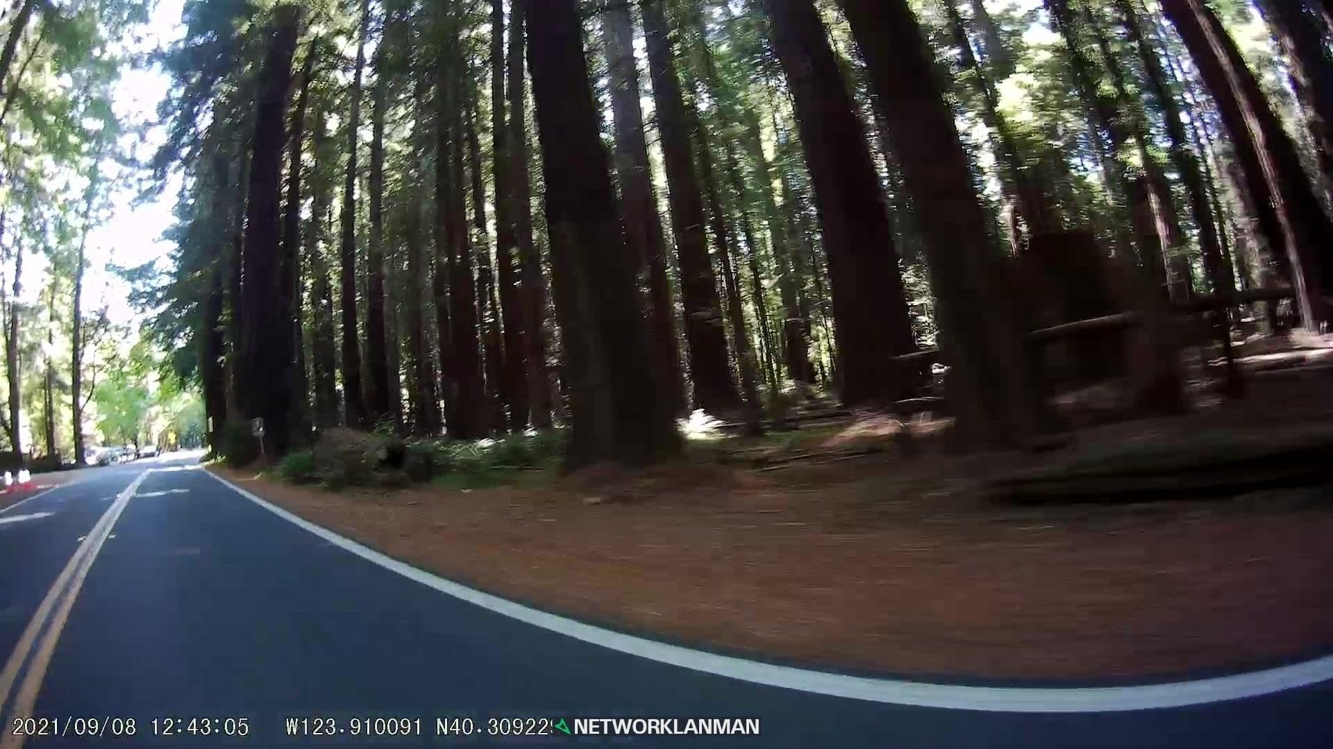Street view near Hike-Bike Camp, Redway — © networklanman (CC BY-SA · Mapillary)