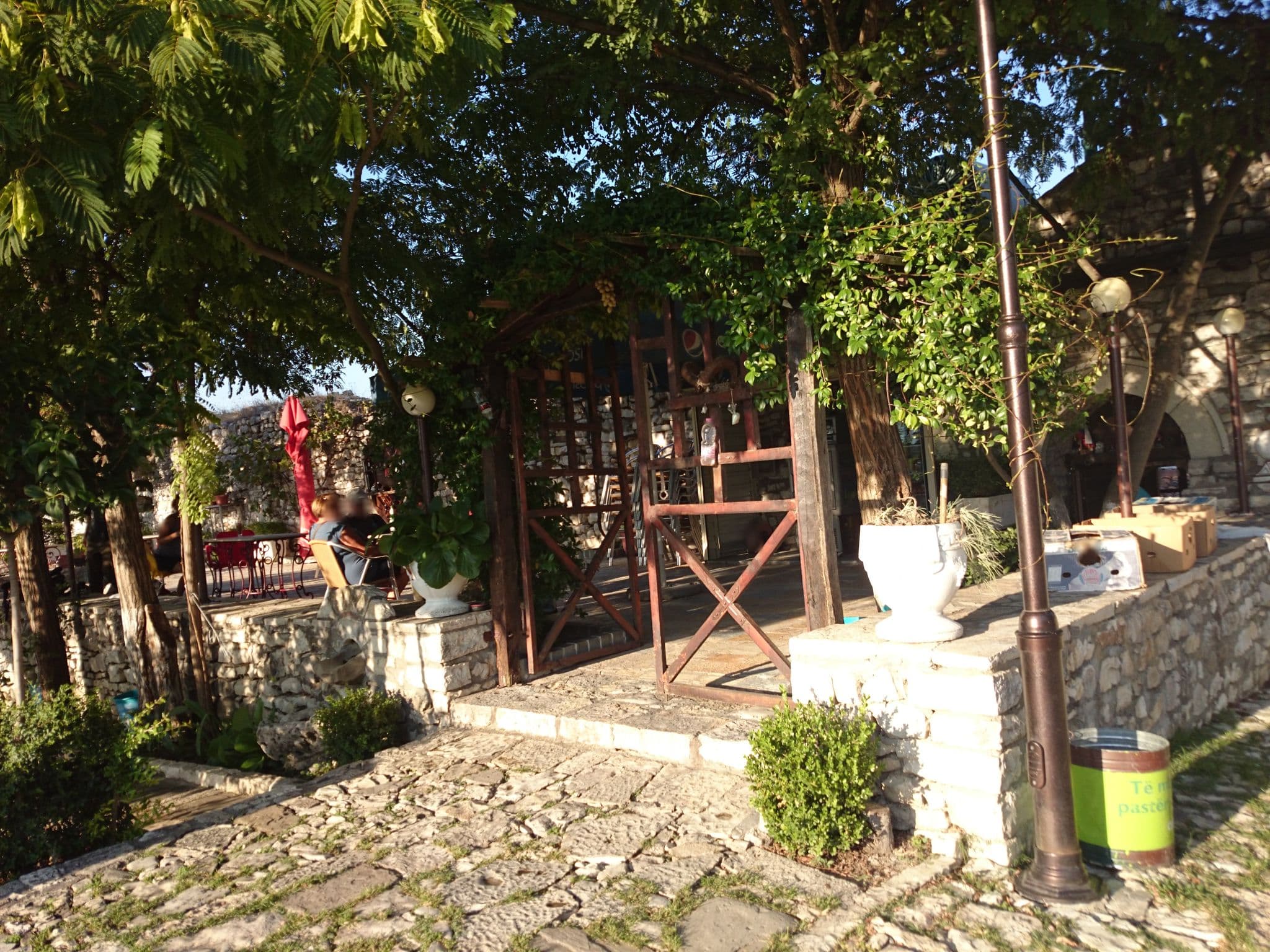 Street view near Vasili GH, Berat — © ebel (CC BY-SA · Mapillary)