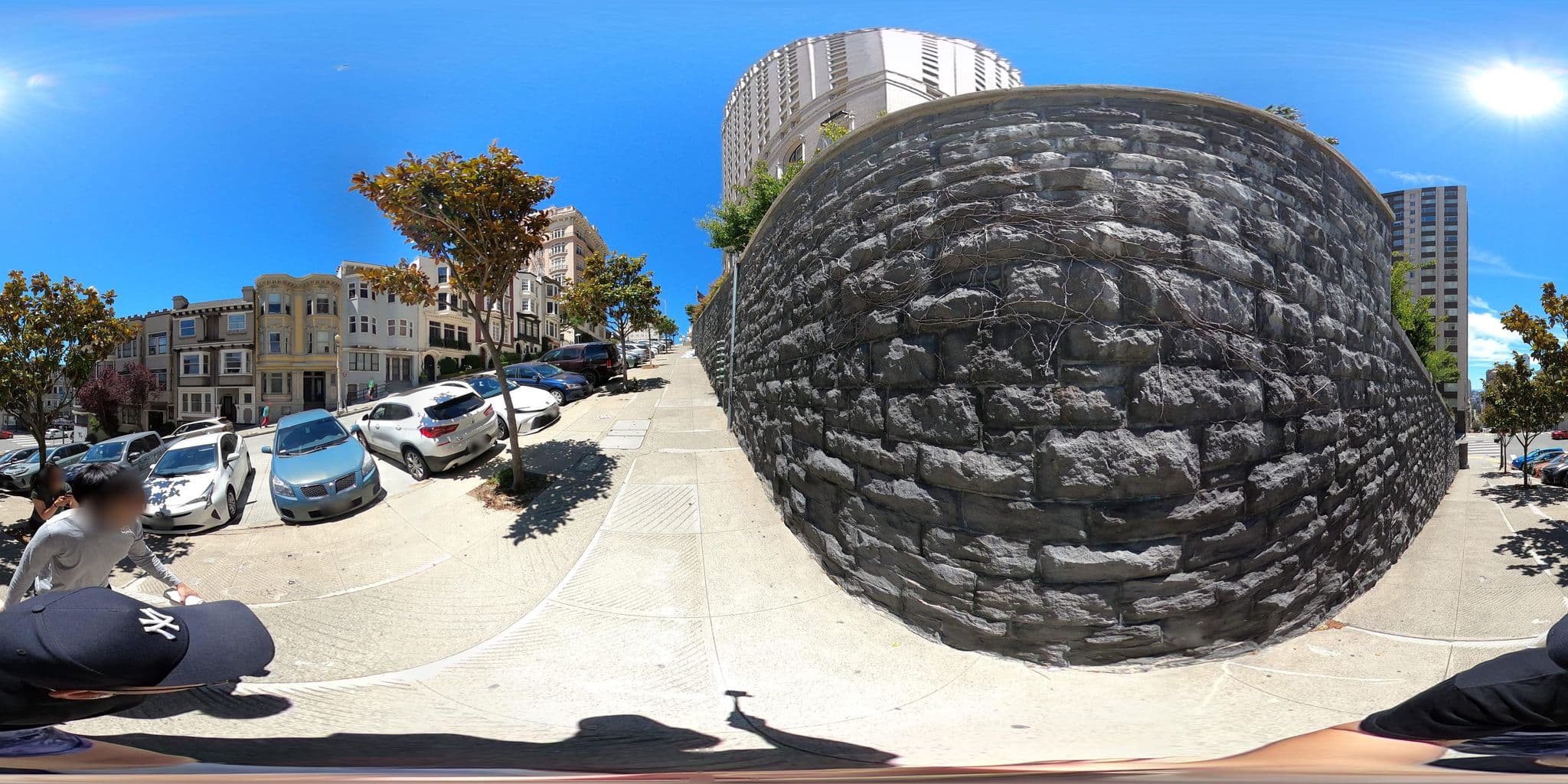 Street view near InterContinental Mark Hopkins, Chinatown