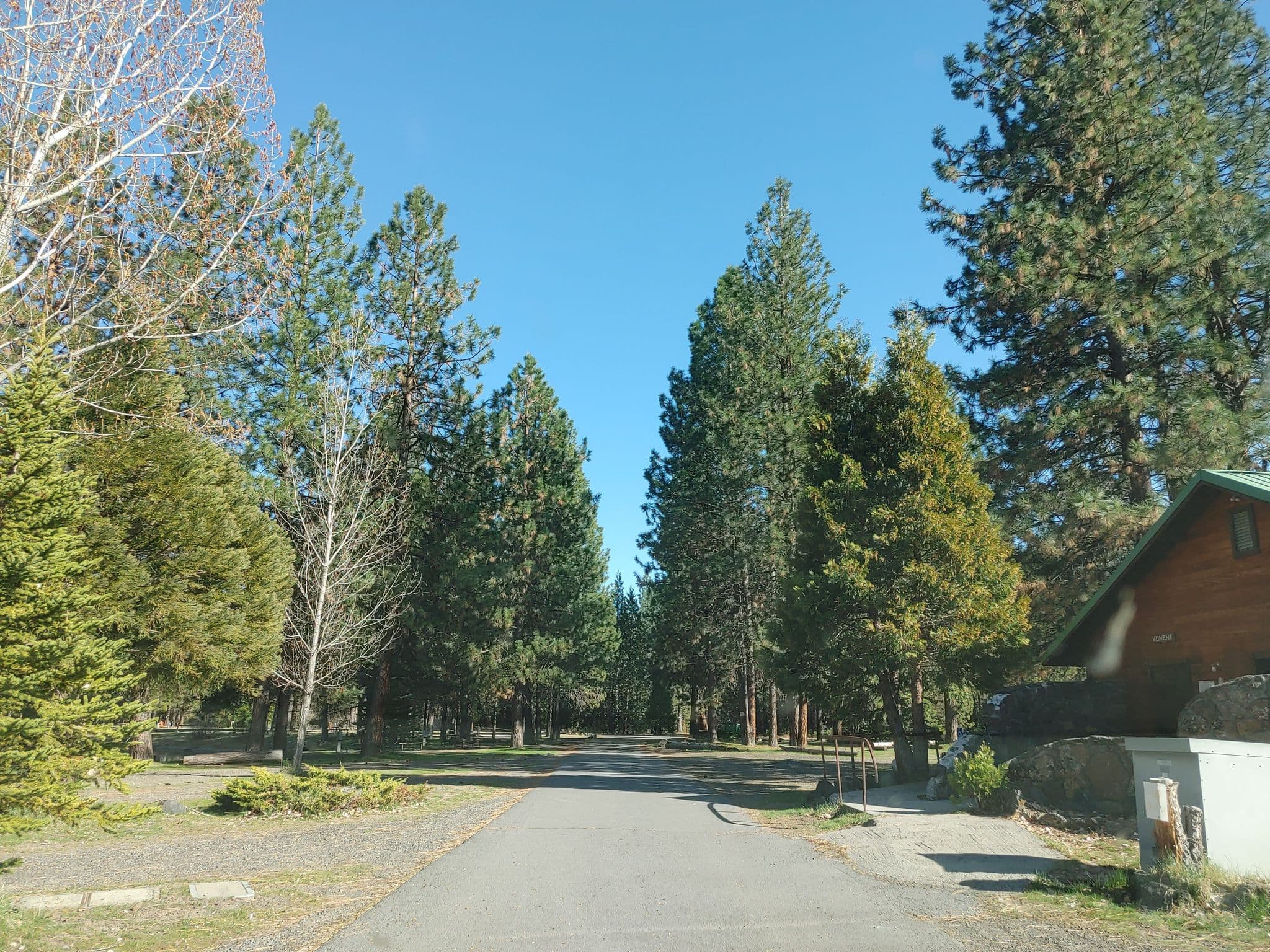 Street view near Burney Falls / Hat Creek KOA Holiday, Burney — © nmixter (CC BY-SA · Mapillary)