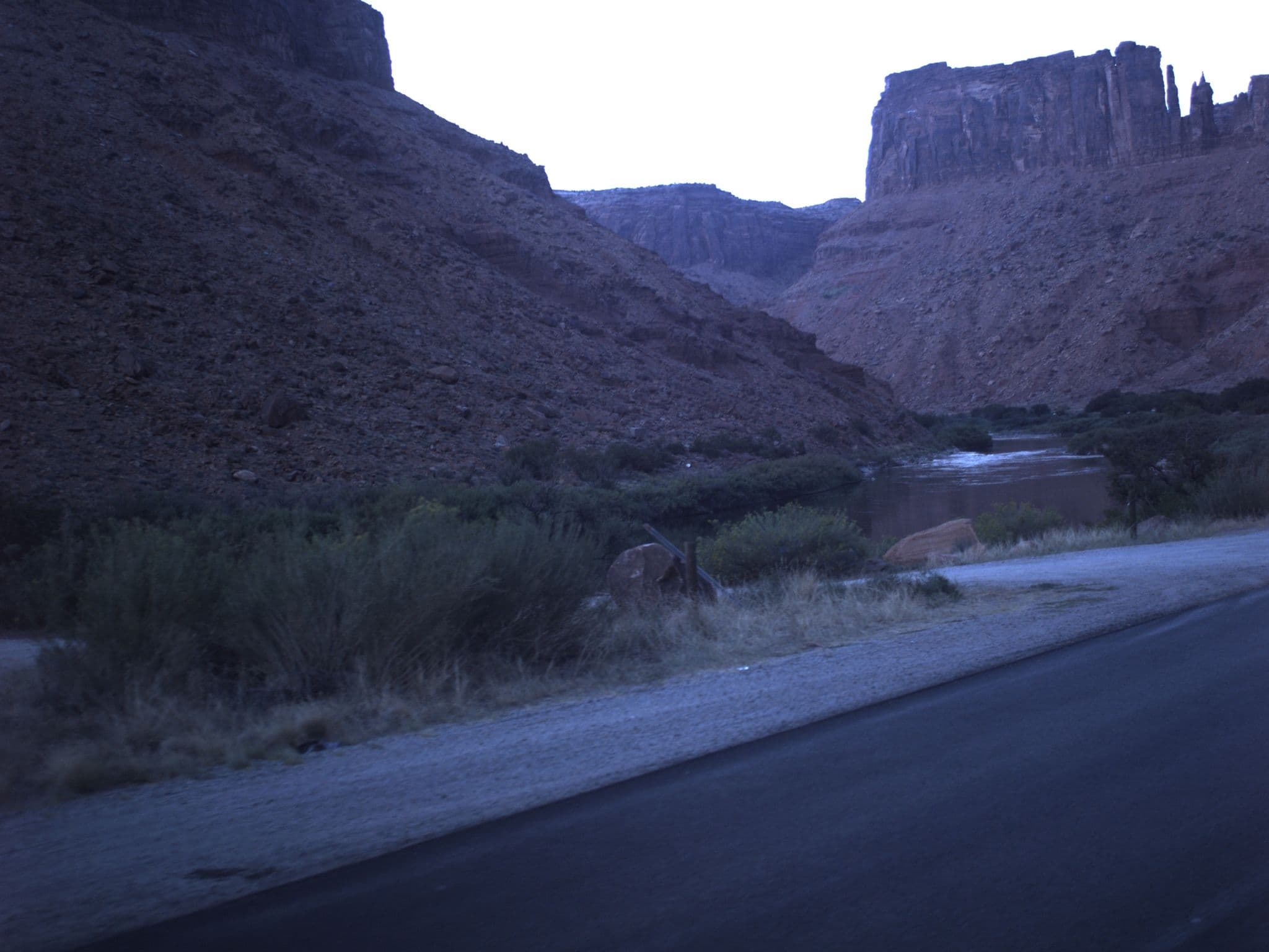 Street view near Upper Drinks Canyon Campground, Moab — © asellars (CC BY-SA · Mapillary)