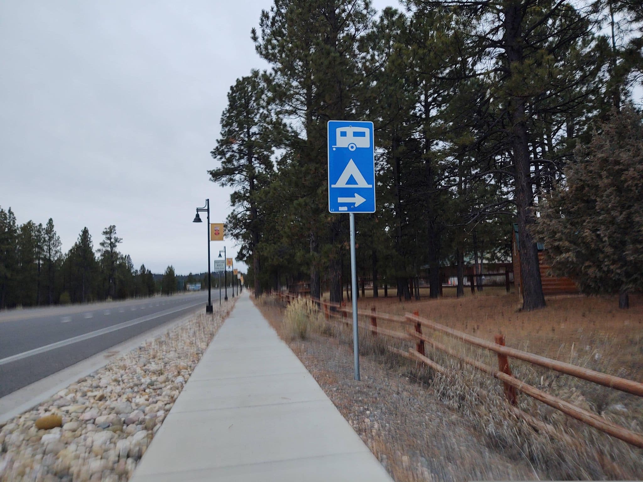 Street view near Cabin #3, Panguitch