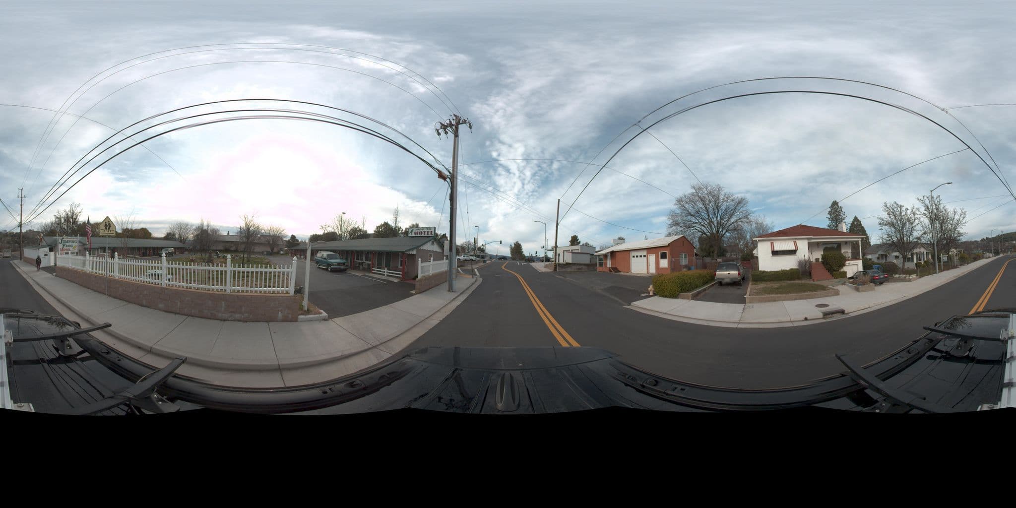Street view near Jumping Frog Motel, Angels Camp — © rking (CC BY-SA · Mapillary)