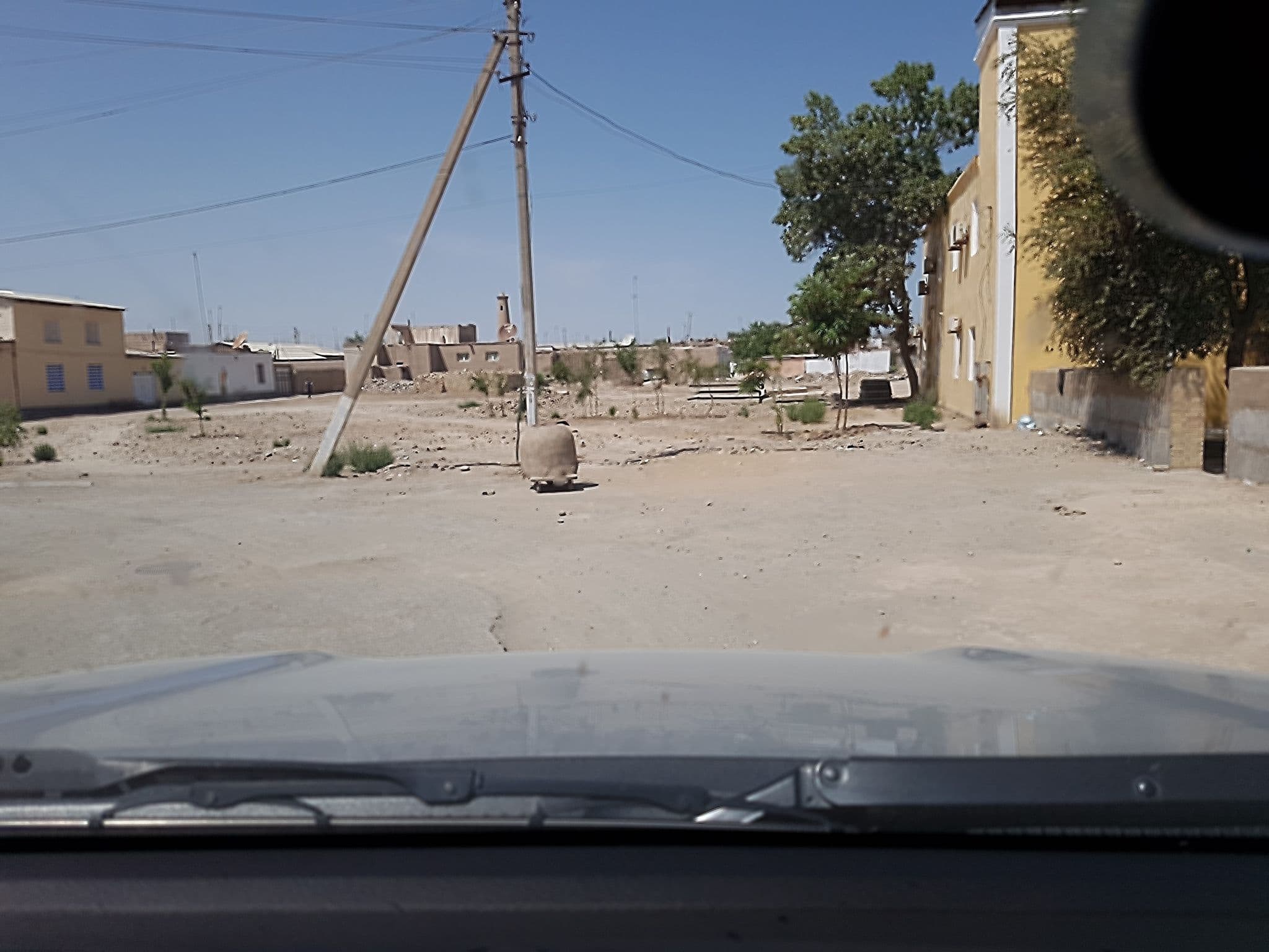 Street view near Isac Hoja Hotel, Xiva — © whetto (CC BY-SA · Mapillary)