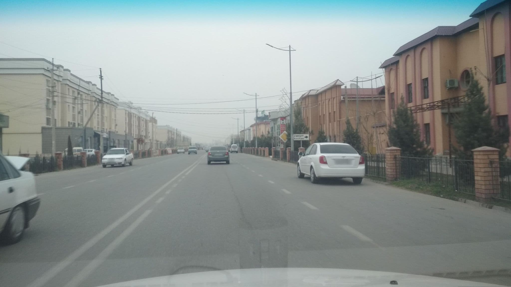 Street view near Firdavs, Guliston — © georgiysys (CC BY-SA · Mapillary)