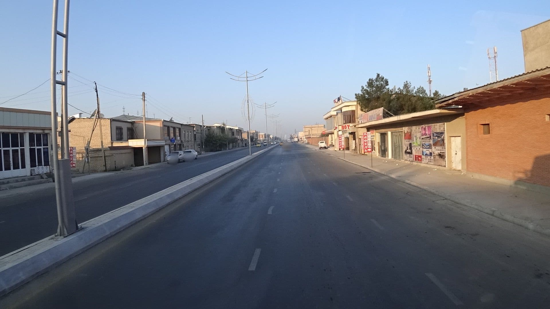 Street view near Avicenna Hotel, Bukhara