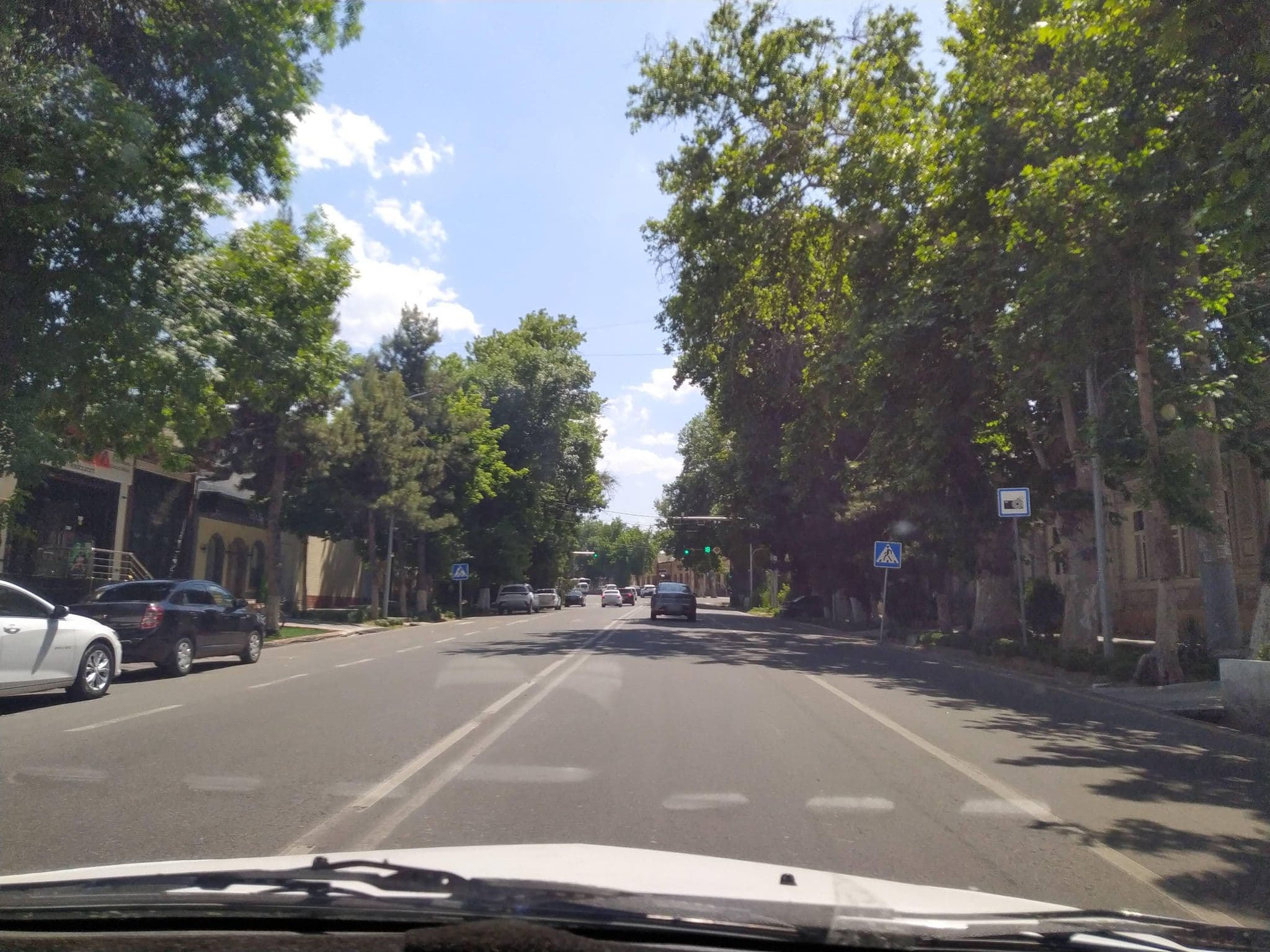 Street view near Amir Hostel, Samarkand